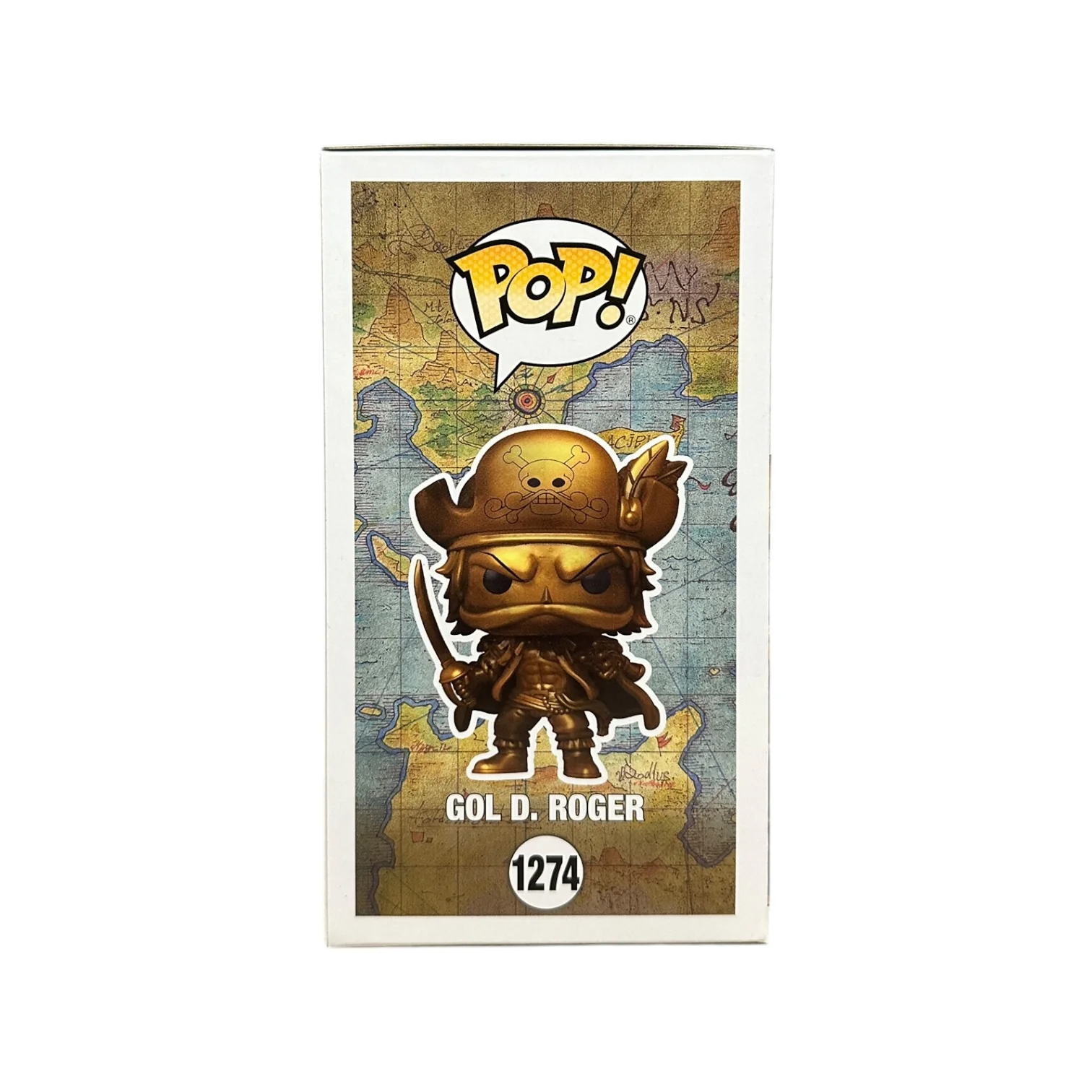 Gol D. Roger #1274 (Gold) Funko Pop! - One Piece - Freddy's Funtastic Voyage 2024 Show Edition LE3400 Pcs - Condition 9.5/10 - Image 4