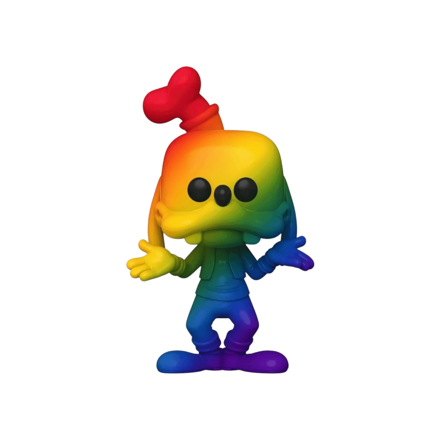 Goofy #1040 (Rainbow) Funko Pop! - Disney - Funko Hollywood Exclusive - Image 2
