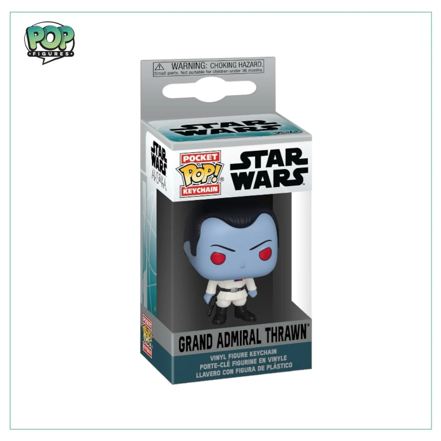 Grand Admiral Thrawn Funko Pocket Pop! Keychain - Star Wars