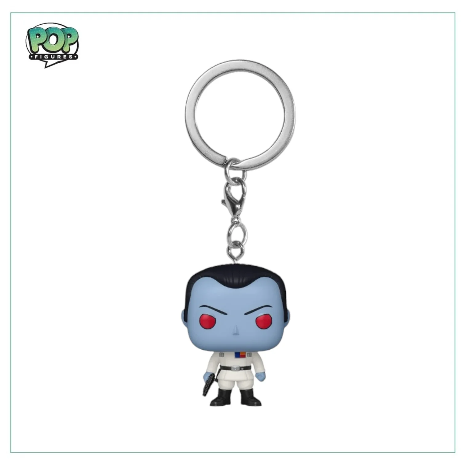 Grand Admiral Thrawn Funko Pocket Pop! Keychain - Star Wars - Image 2