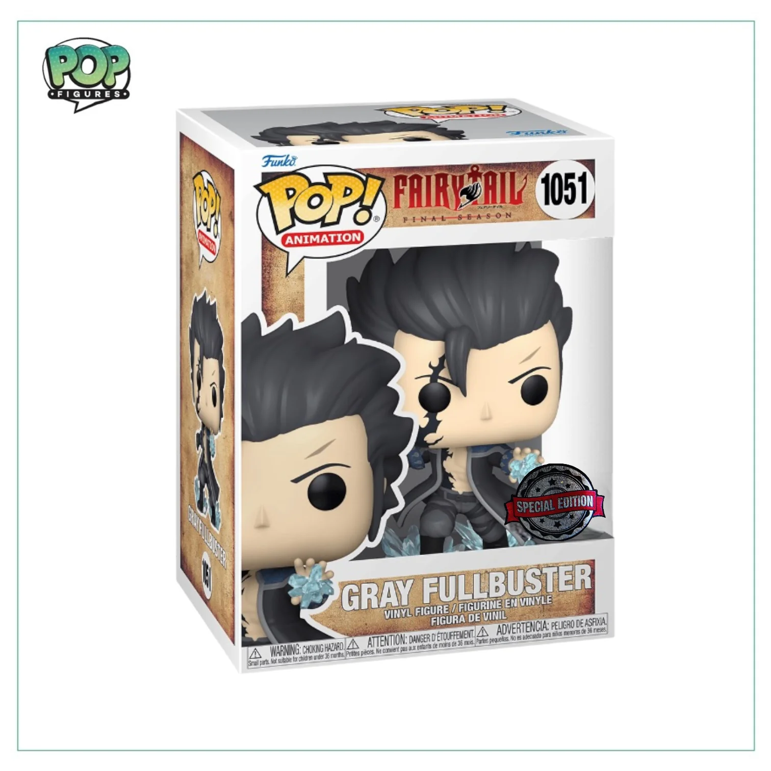 Gray Fullbuster #1051 Funko Pop! - Fairy Tail - Final Season - Special Edition
