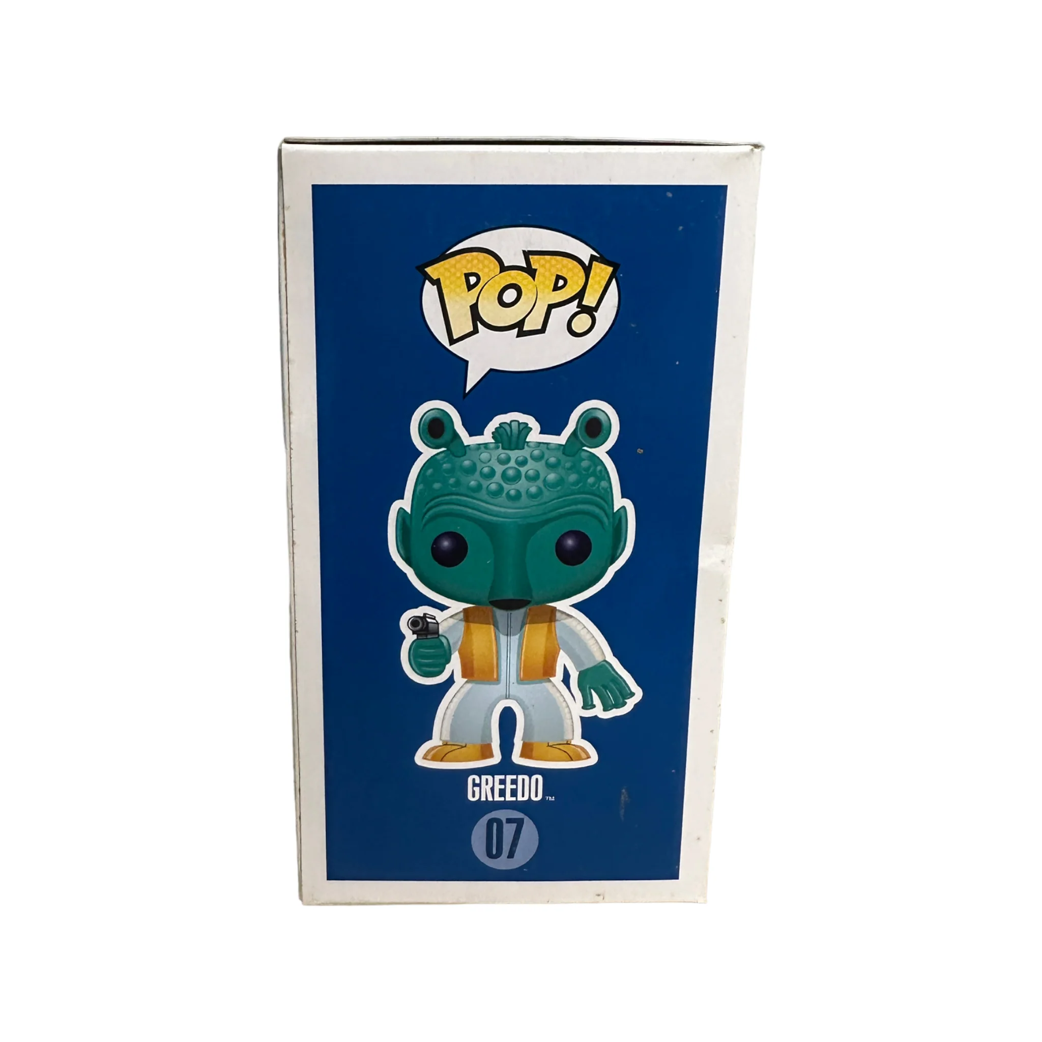 Greedo #07 (Large Writing) Funko Pop! - Star Wars - 2011 Pop! - Condition 6/10 - Image 4