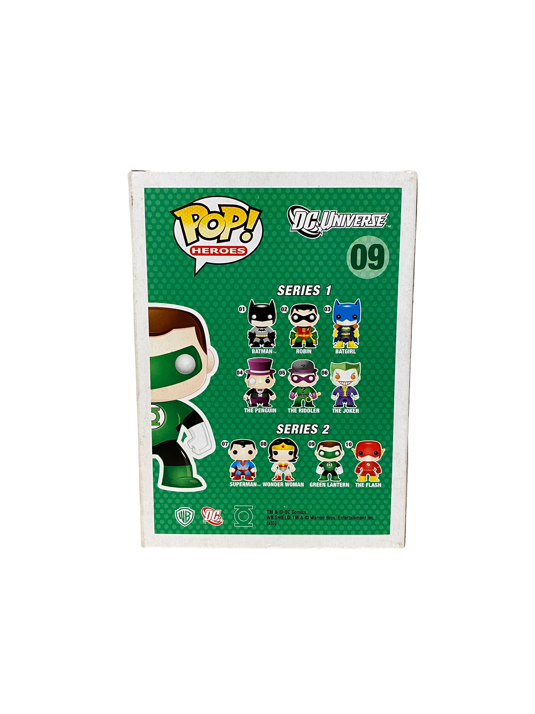 Green Lantern #09 (Glows In The Dark) Funko Pop! - DC Universe - SDCC 2010 Exclusive LE240 Pcs - (Clamshell Box Replacement) - Condition 8.5/10 - Image 3
