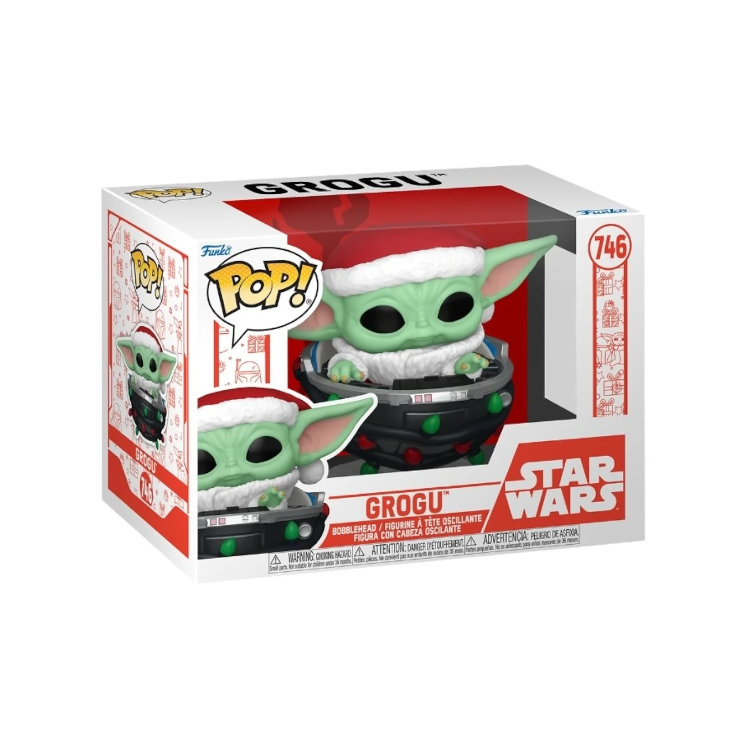 Grogu in pram #746 Funko Pop!  - The Mandalorian Holiday - Star Wars
