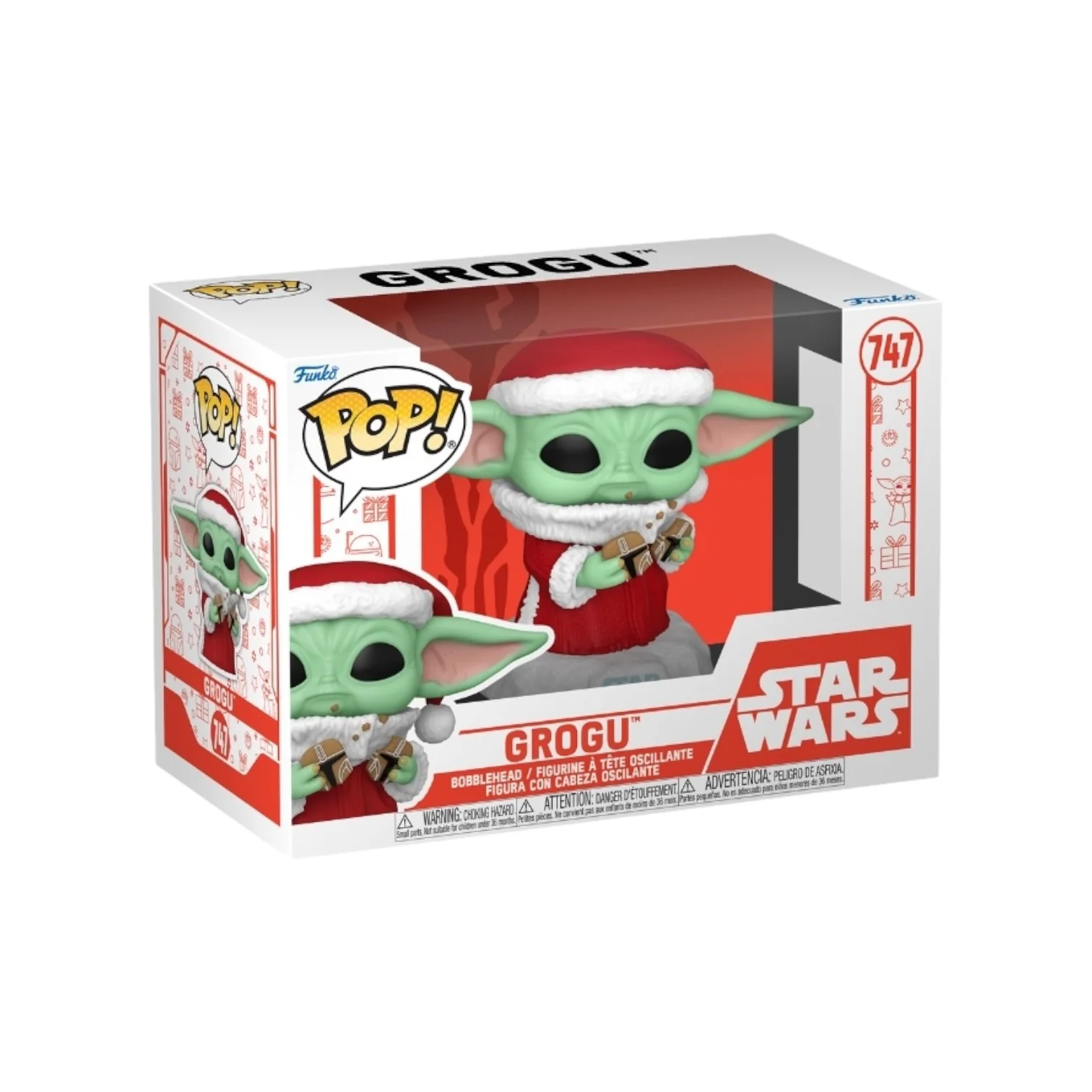 Grogu Santa with Cookies #747 - The Mandalorian Holiday - Star Wars