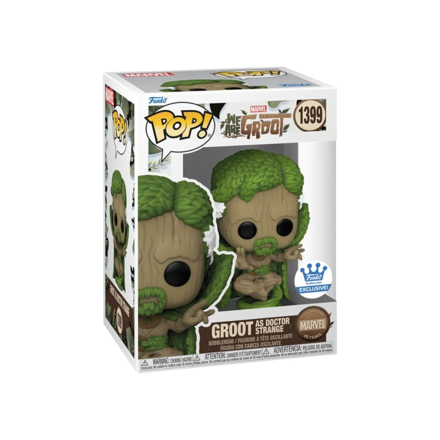 Groot as Doctor Strange #1399 Funko Pop! - We Are Groot - Funko Shop Exclusive