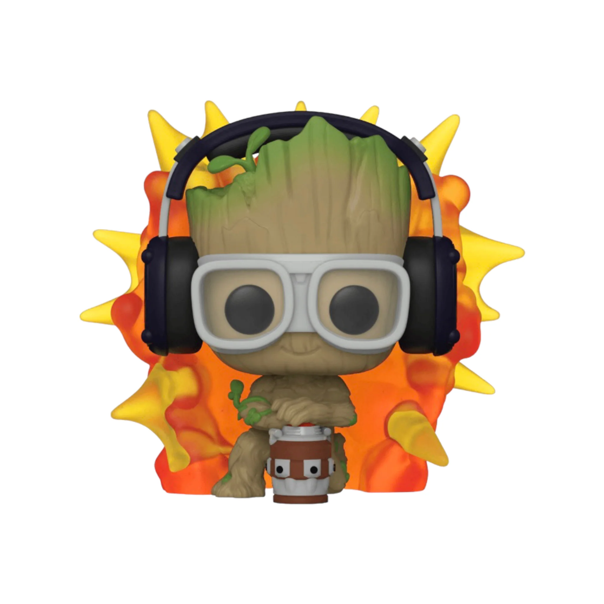 Groot with Detonator #1195 Funko Pop! - I am Groot - Image 2