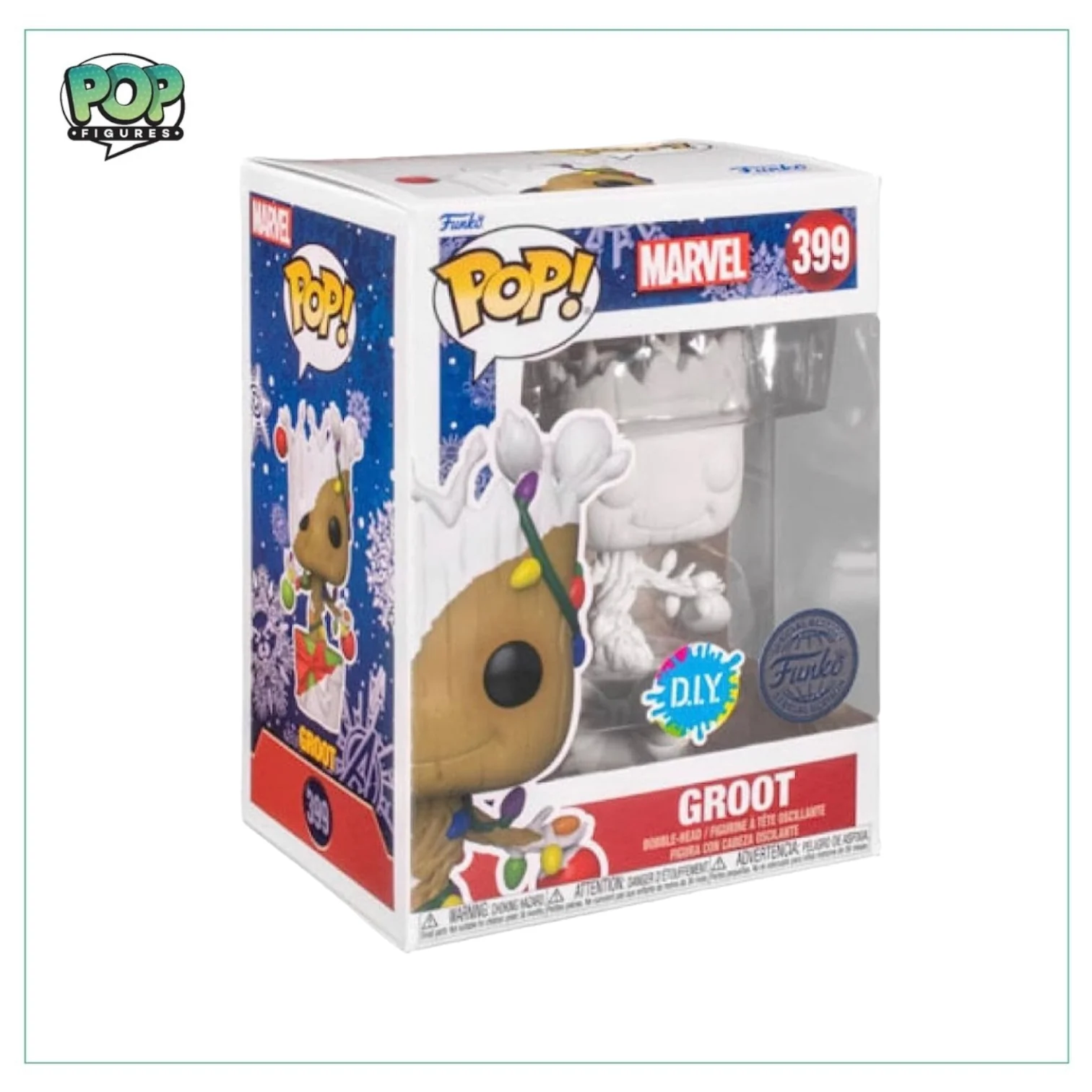 Groot with Lights (DIY) #399 Funko Pop! - Marvel - Special Edition