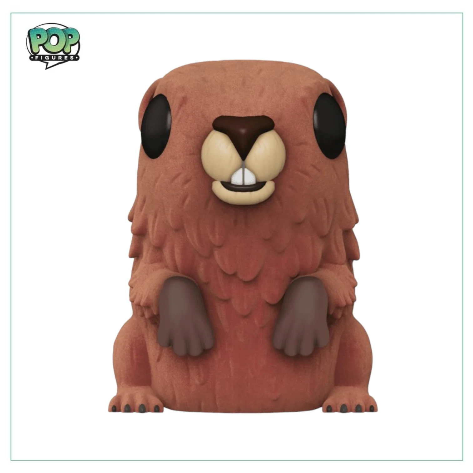 Groundhog Day The with  Punxsutawney Phil (Flocked) #1046 Funko Pop! - Groundhog Day - - Image 3