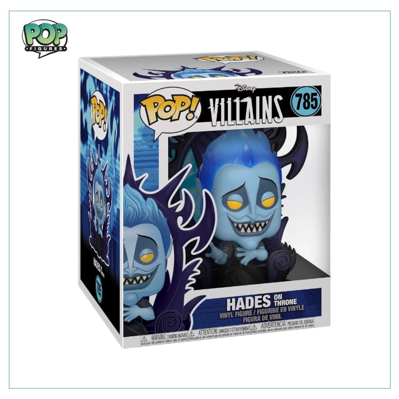 Hades on Throne #785 Funko Pop - Disney Villains