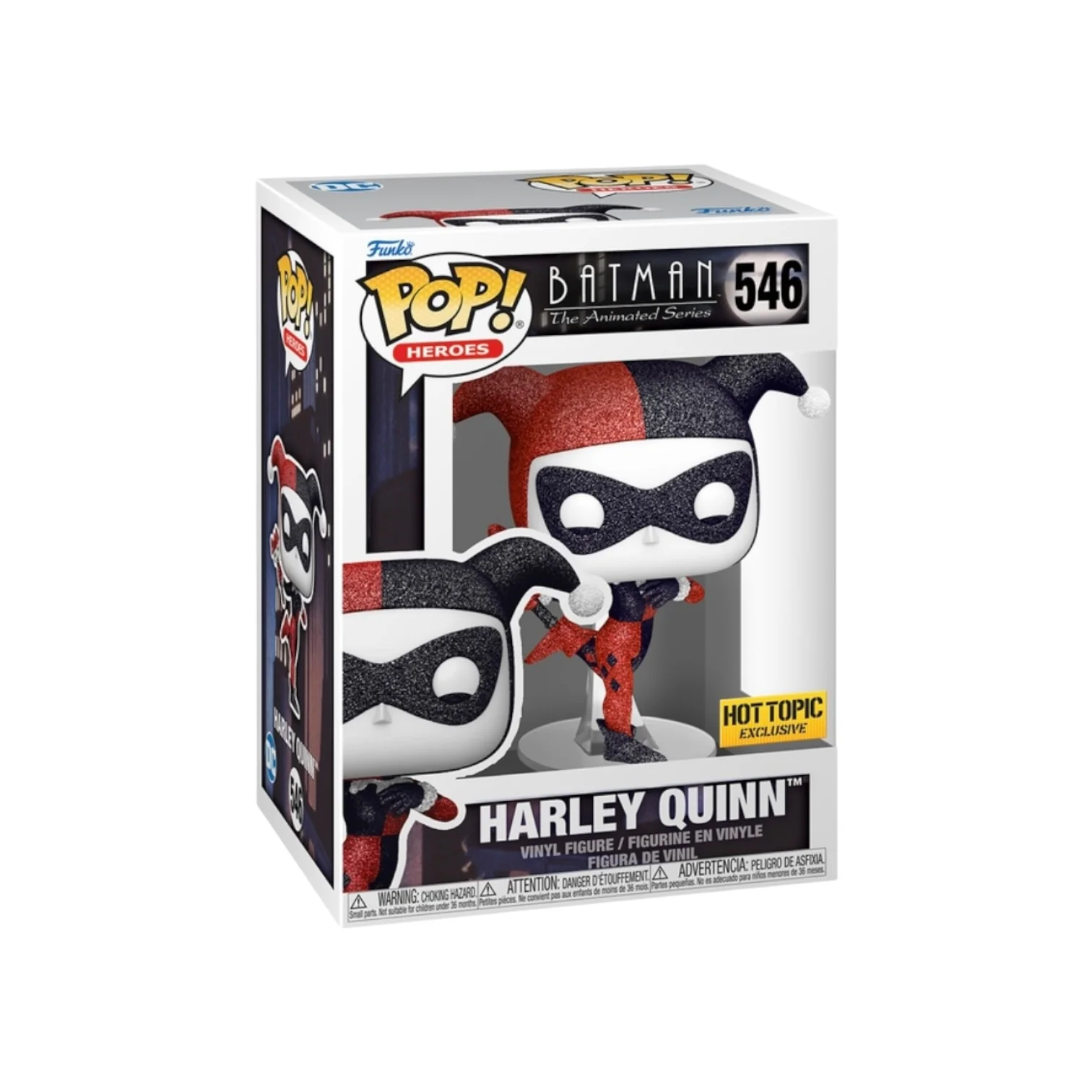 Harley Quinn #546 (Diamond Collection) Funko Pop! - Batman: The Animated Series - Hot Topic Exclusive