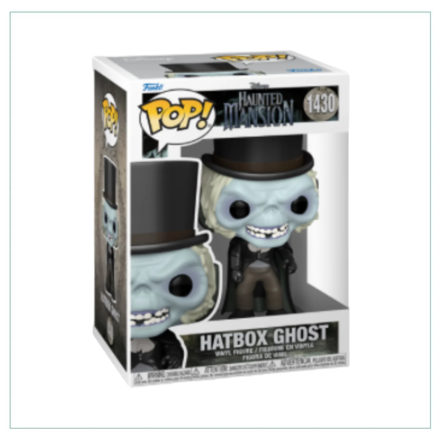 Hatbox Ghost #1430 Funko Pop! Haunted Mansion