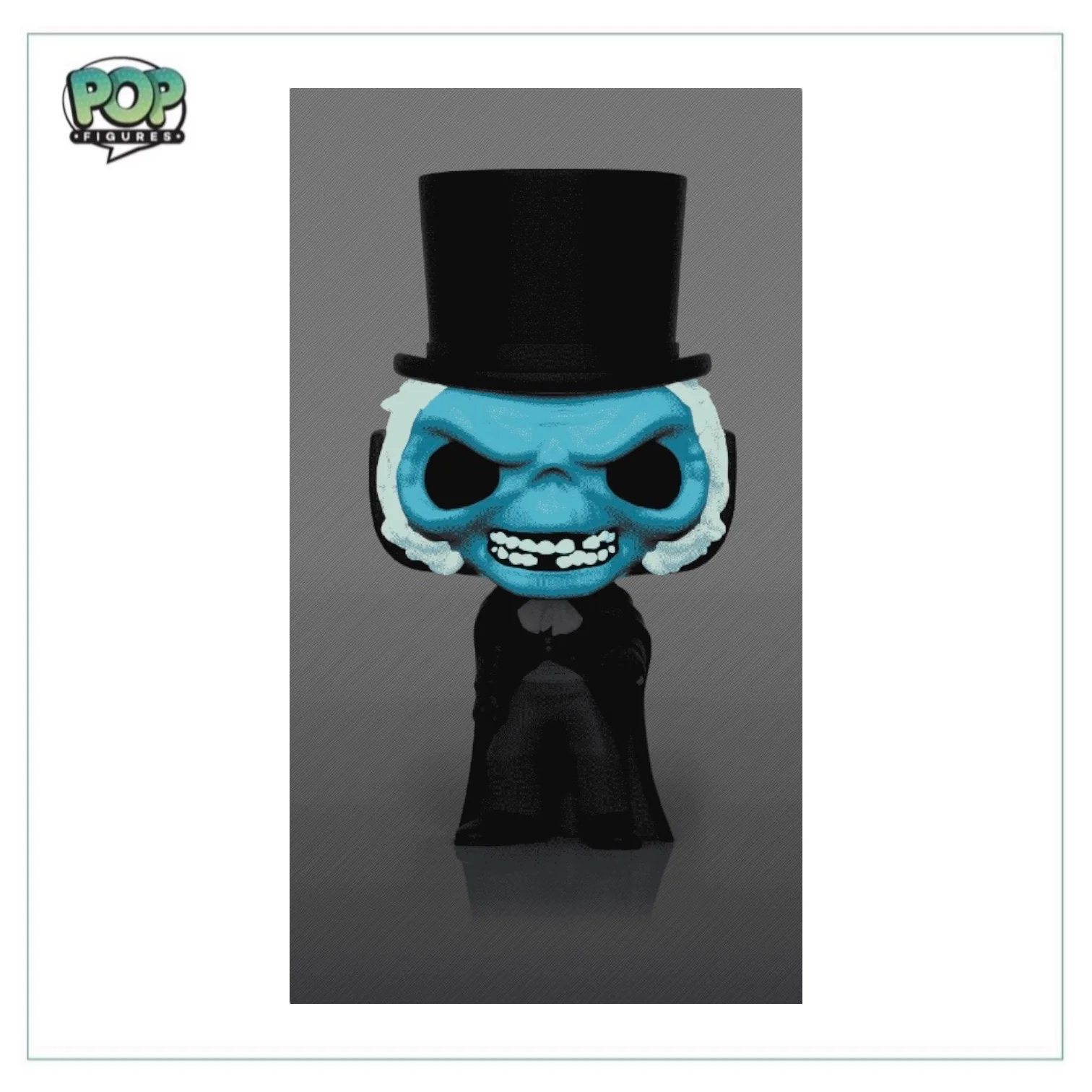 Hatbox Ghost #1430 (Glows in the Dark) Funko Pop! - Haunted Mansion - Funko Hollywood Exclusive - Image 2