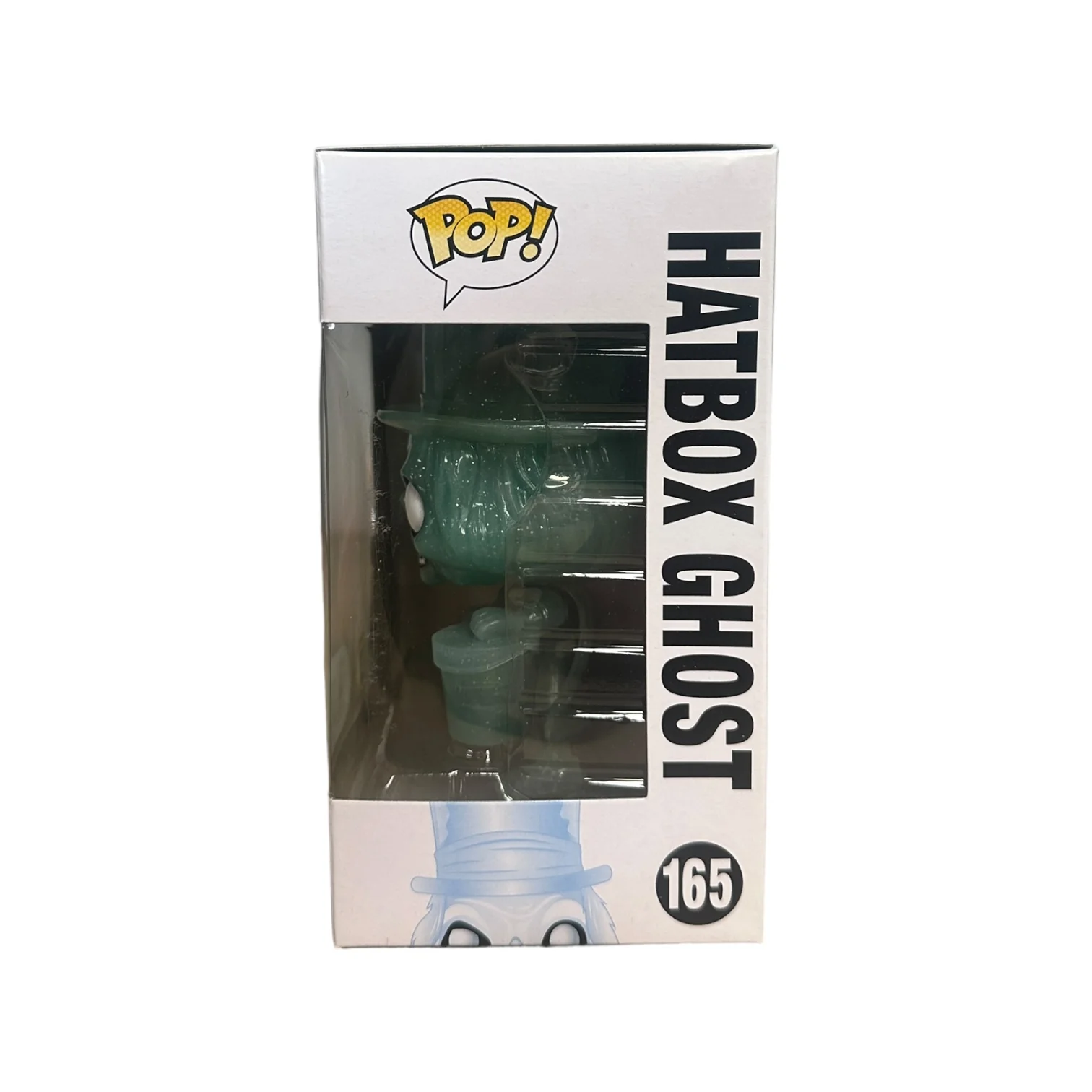 Hatbox Ghost #165 (Glows in the Dark) Funko Pop! - The Haunted Mansion - SDCC 2016 Exclusive LE1000 Pcs - Condition 7.5/10 - Image 2