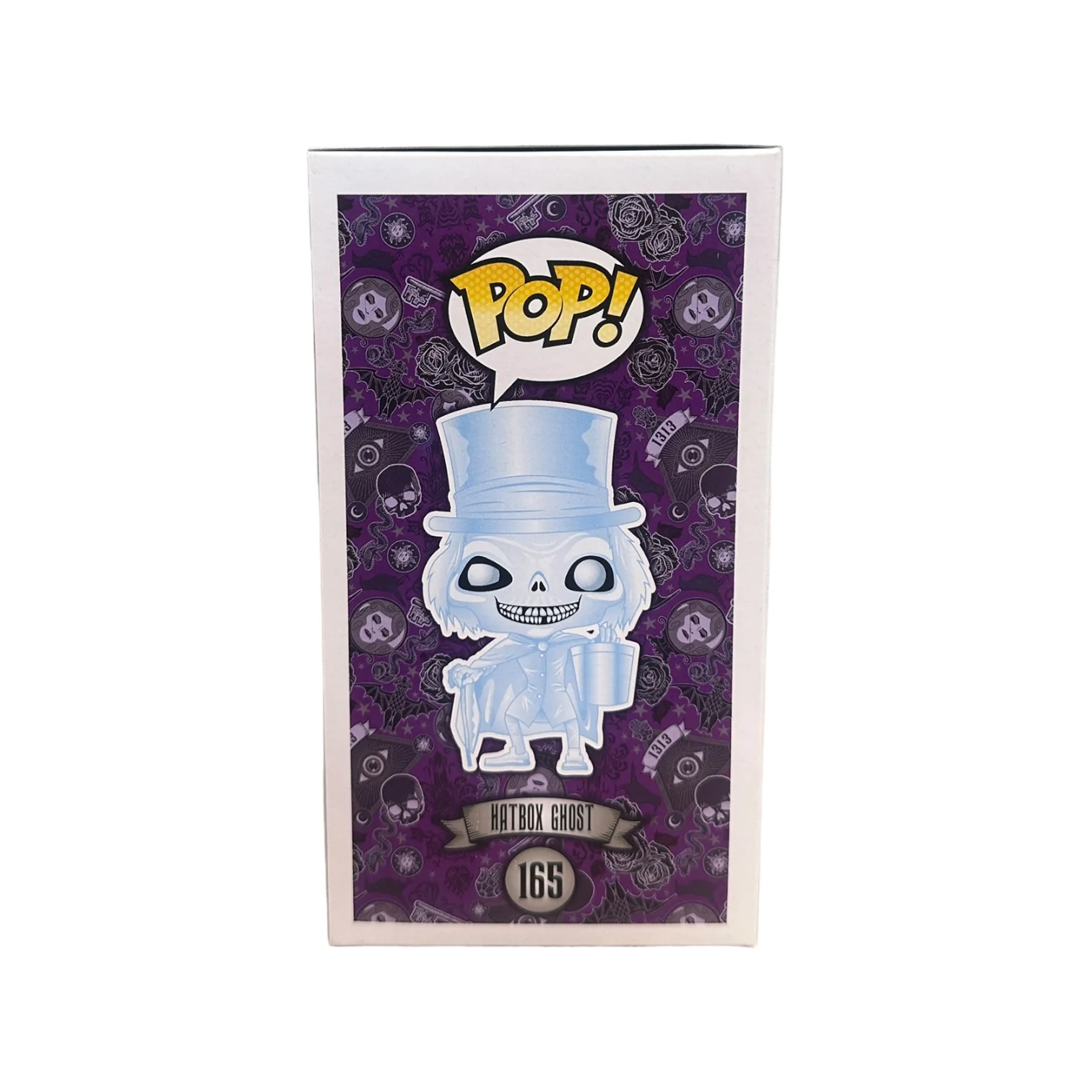 Hatbox Ghost #165 (Glows in the Dark) Funko Pop! - The Haunted Mansion - SDCC 2016 Exclusive LE1000 Pcs - Condition 7.5/10 - Image 4