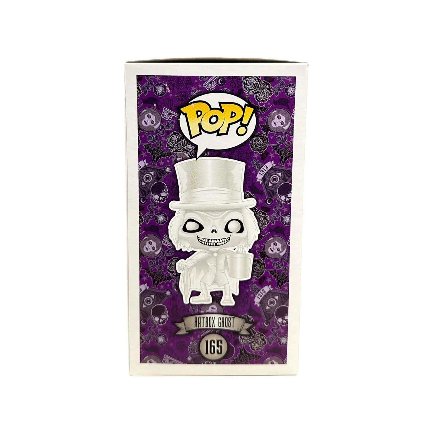 Hatbox Ghost #165 (White) Funko Pop! - The Haunted Mansion - Disney Parks Exclusive - Condition 8.5/10 - Image 4