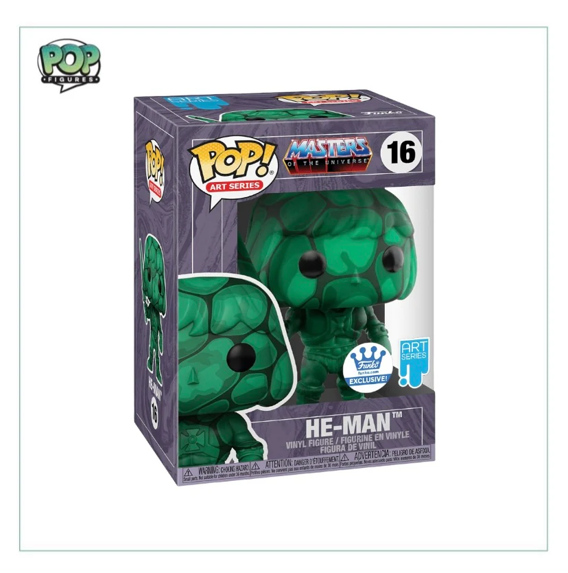He-Man #16 (Art Series) Masters Of The Universe - Funko Shop Exclusive (Sealed In Stack)
