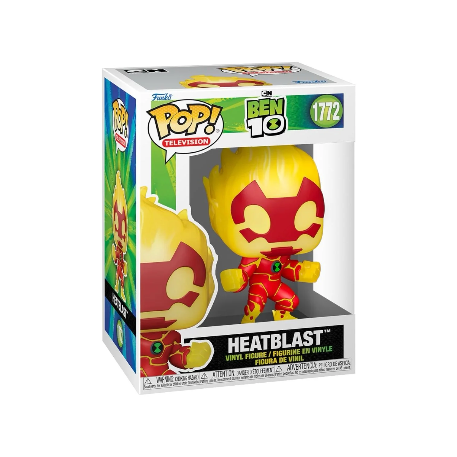 Heatblast #1772 Funko Pop - Ben 10