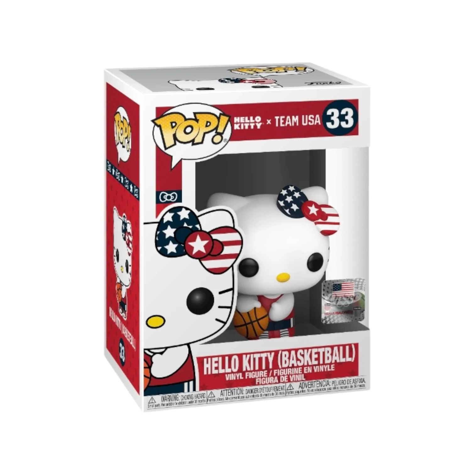 Hello Kitty (Basketball) #33 Funko Pop! - Hello Kitty x Team USA