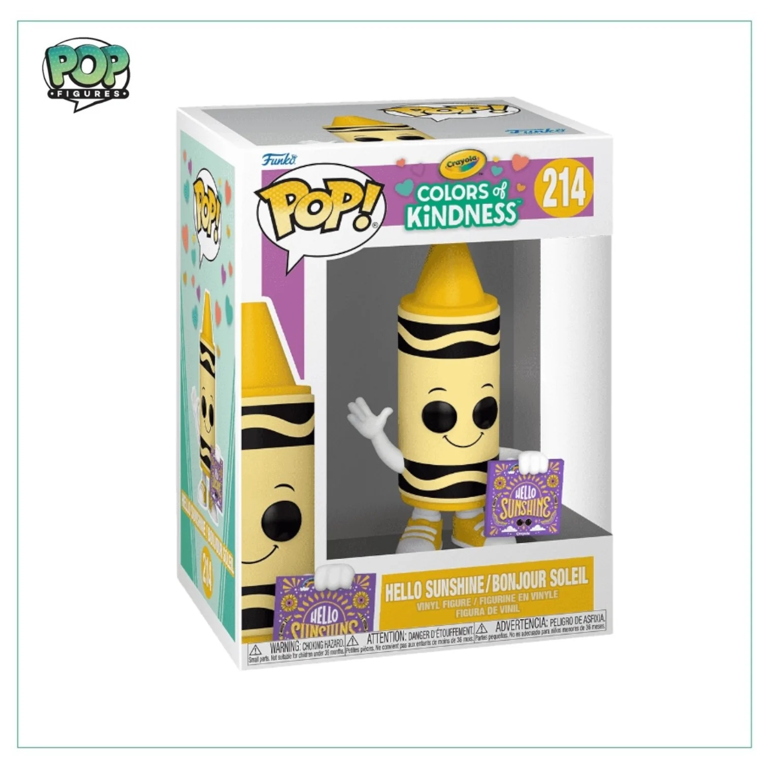 Hello Sunshine/Bonjour Soleil #214 Funko Pop! - Colors of Kindness - Crayola