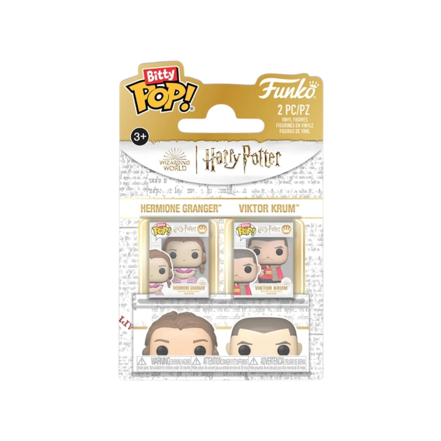 Hermione Granger & Victor Krum Funko 2 Pack Bitty Pop