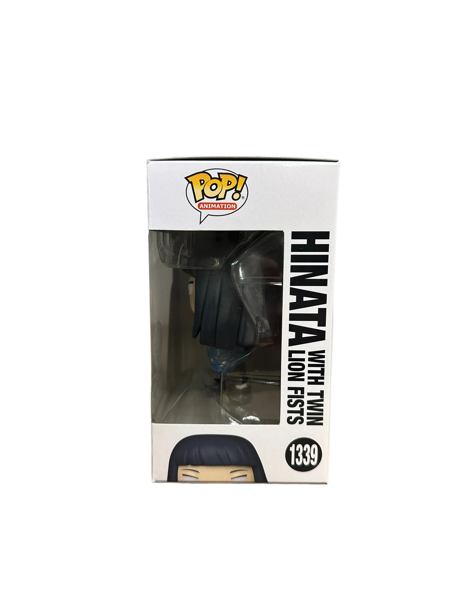 Hinata with Twin Lion Fists #1339 (Glow Chase) Funko Pop! - Naruto Shippuden - Entertainment Earth Exclusive - Condition 8/10 - Image 3
