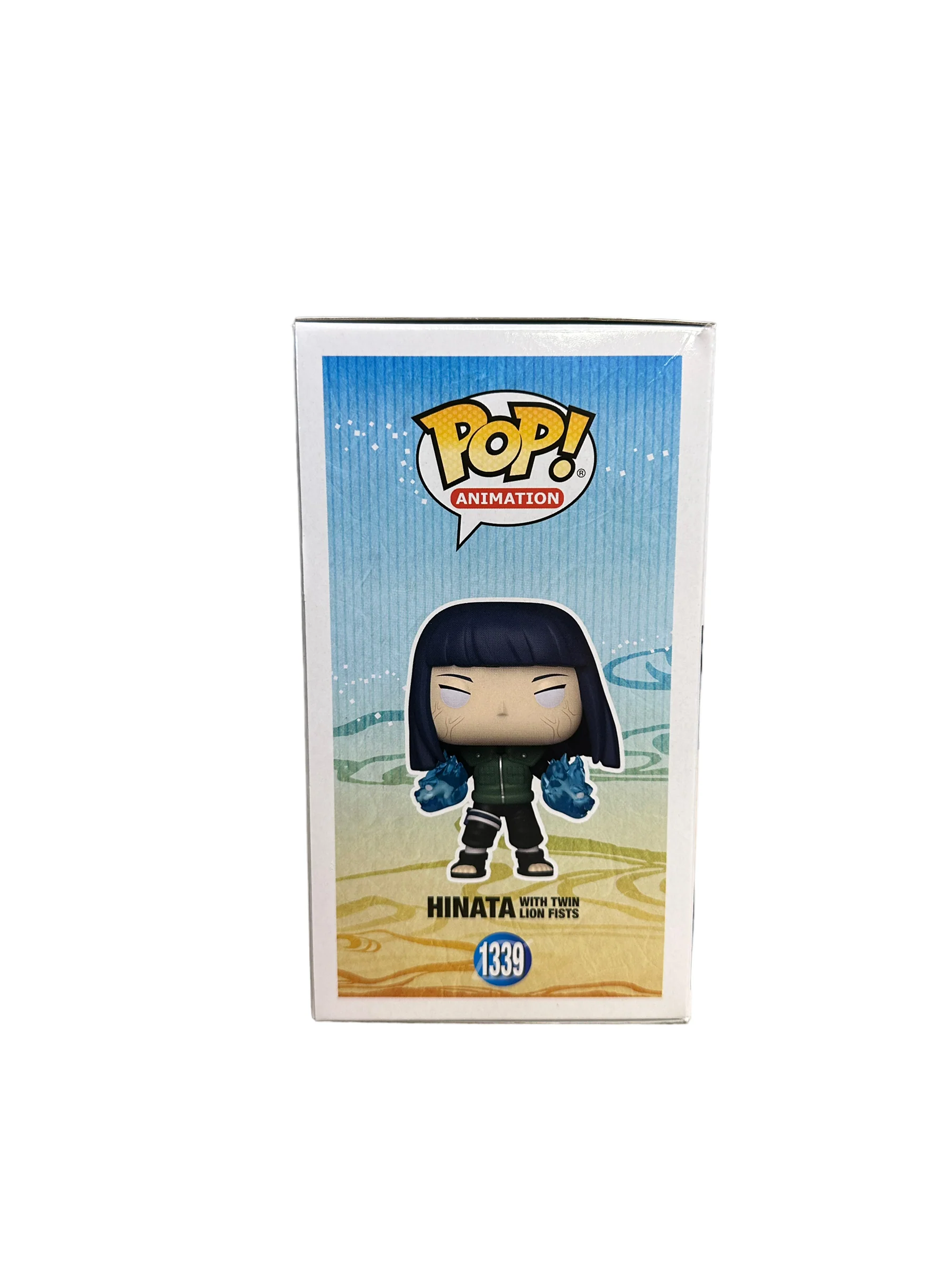 Hinata with Twin Lion Fists #1339 (Glow Chase) Funko Pop! - Naruto Shippuden - Entertainment Earth Exclusive - Condition 8/10 - Image 5