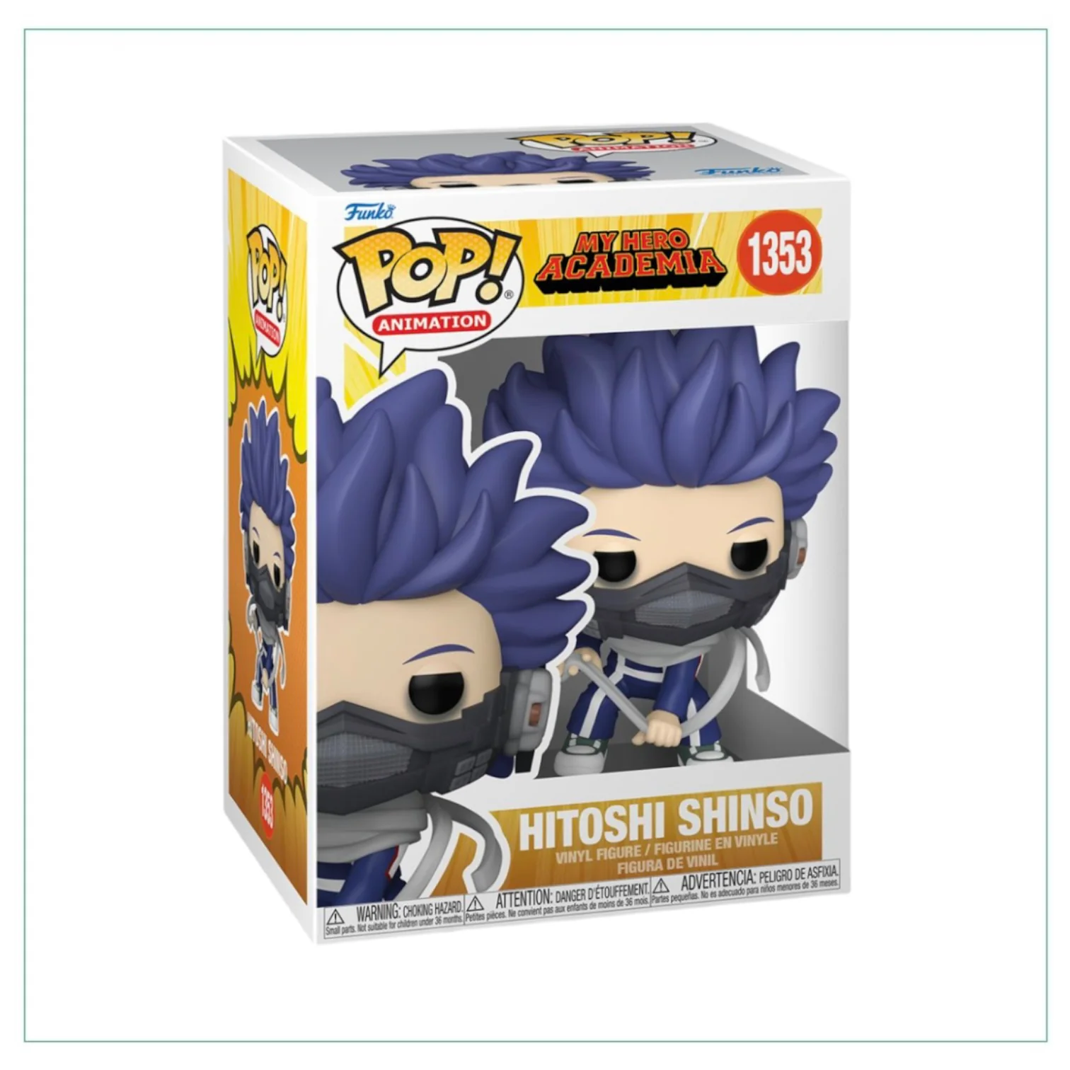Hitoshi Shinso #1353 Funko Pop! - My Hero Academia