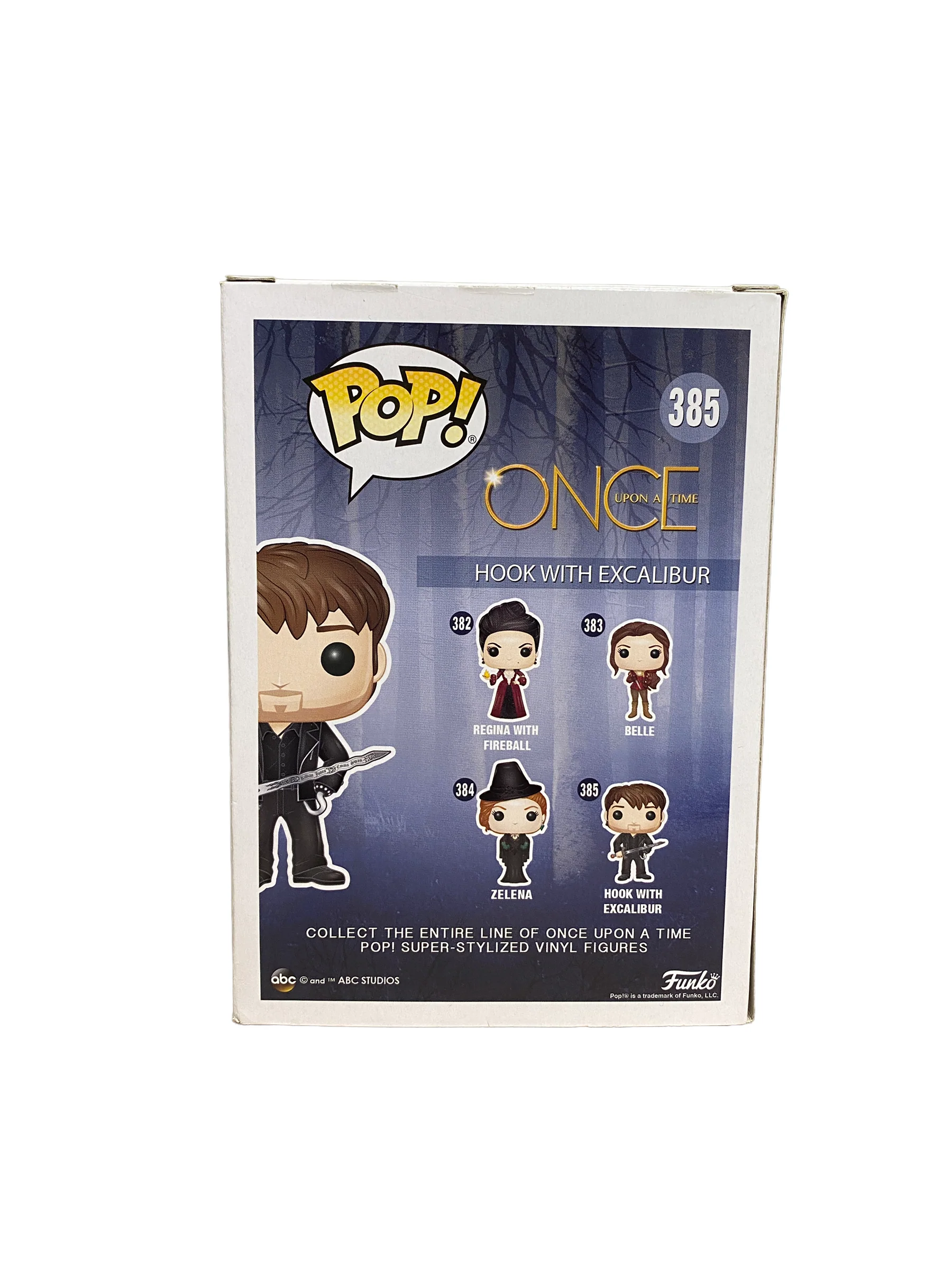 Hook With Excalibur #385 Funko Pop! - Once Upon A Time - 2016 Pop! - Condition 7.5/10 - Image 4