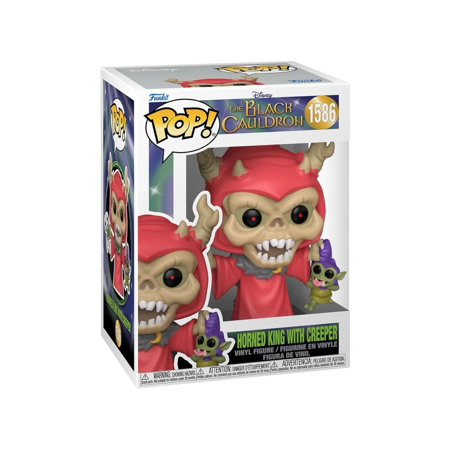 Horned King with Creeper #1586 Funko Pop! - The Black Cauldron