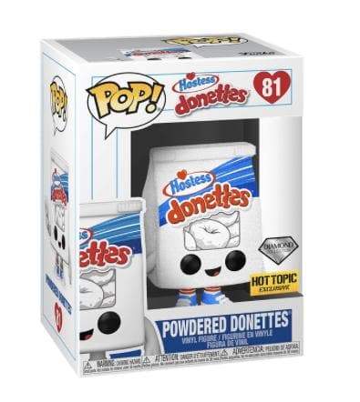 Powdered Donettes (Diamond Collection) #81 Funko Pop! Hostess Donettes, Hot Topic Exclusive