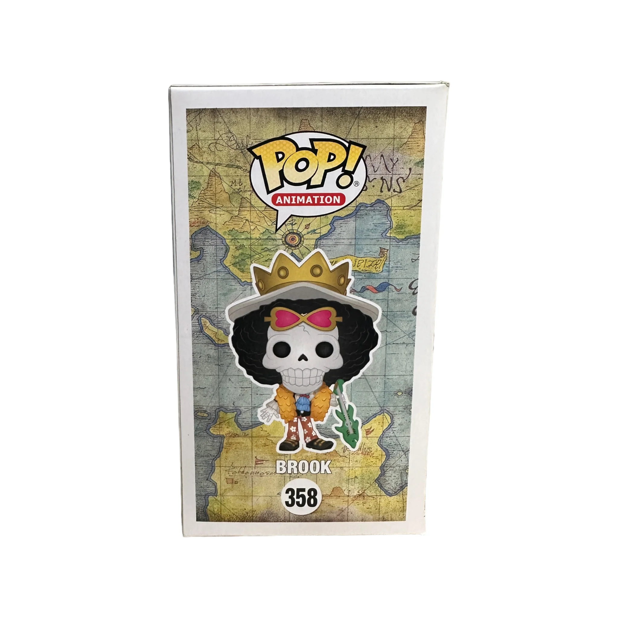Ian Sinclair Signed Brook #358 Funko Pop! - One Piece - NYCC 2018 Shared Exclusive - Condition 8/10 - JSA Authenticated - Image 4