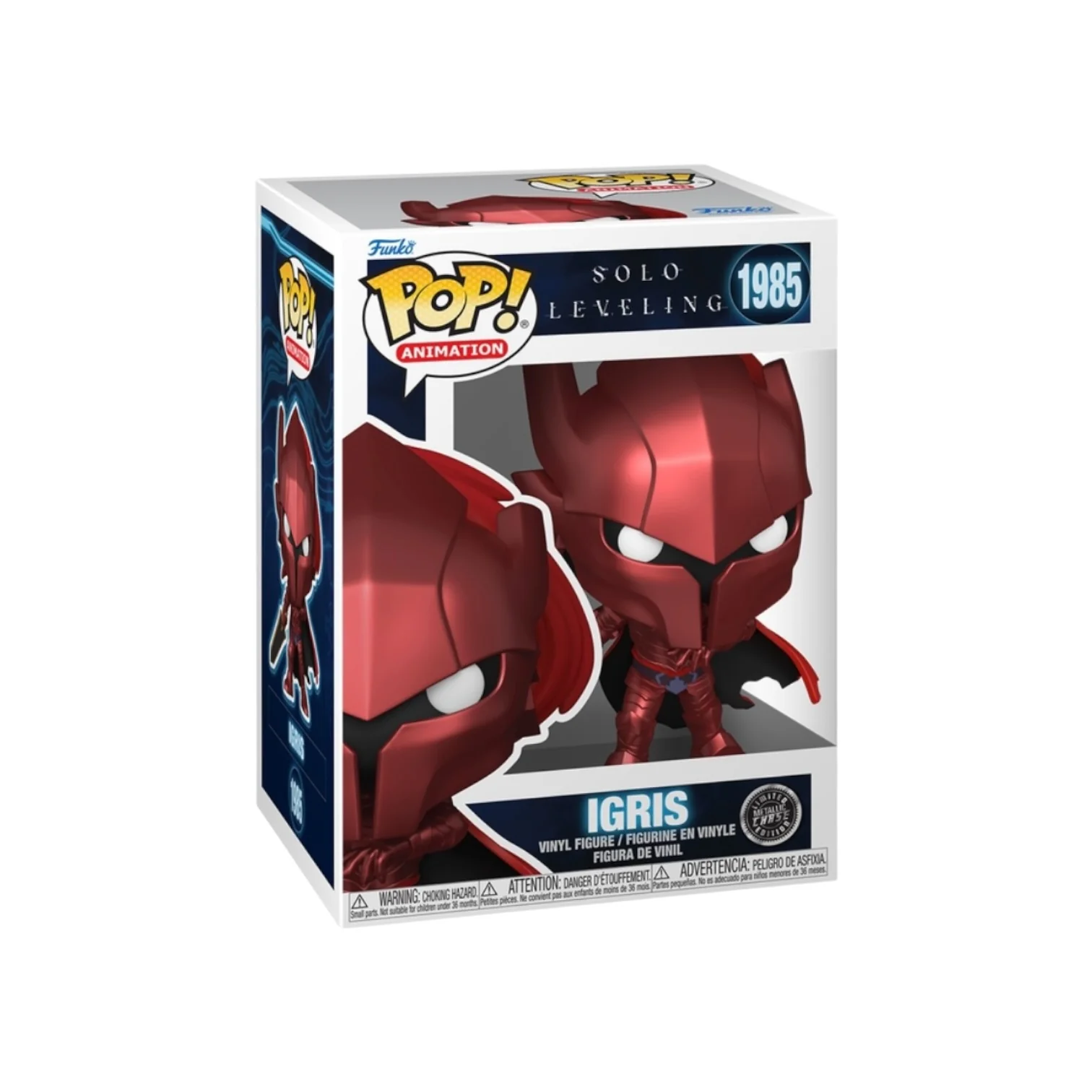 Igris #1985 (Metallic Chase) Funko Pop! - Solo Leveling