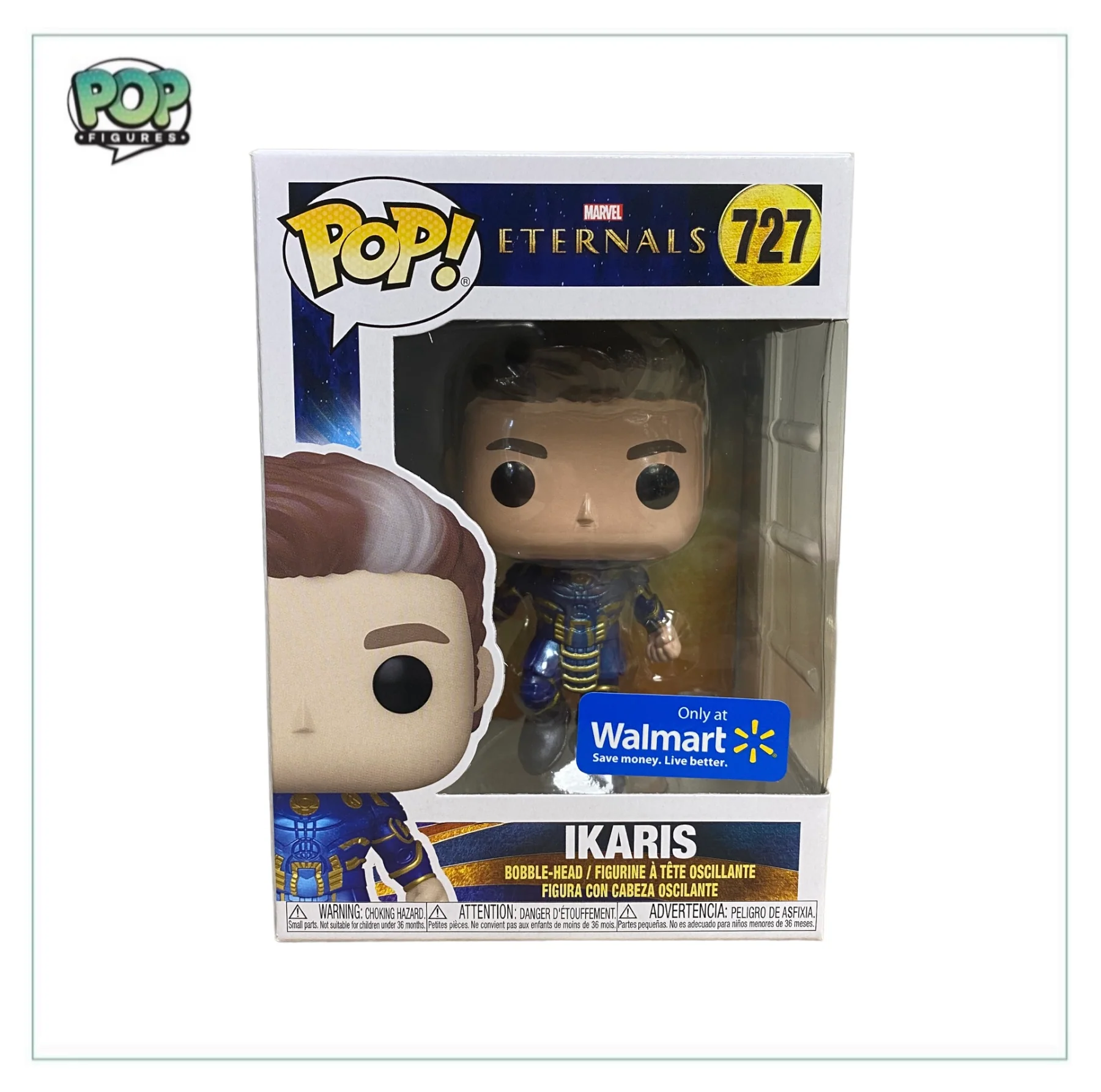 Ikaris #727 (Metallic) Funko Pop! - Eternals - Walmart Exclusive