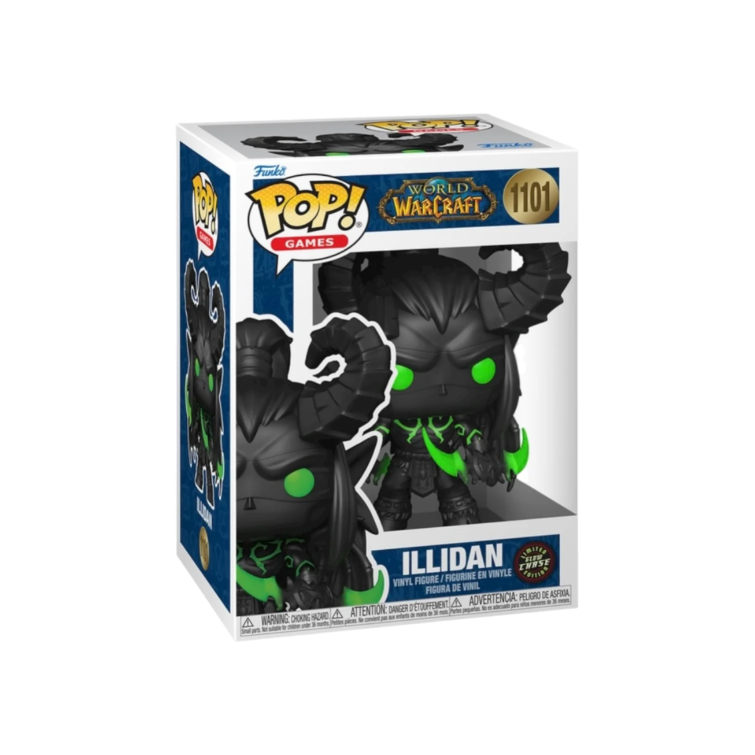 Illidan #1101 (Glow Chase) Funko Pop! - World of Warcraft: The War Within