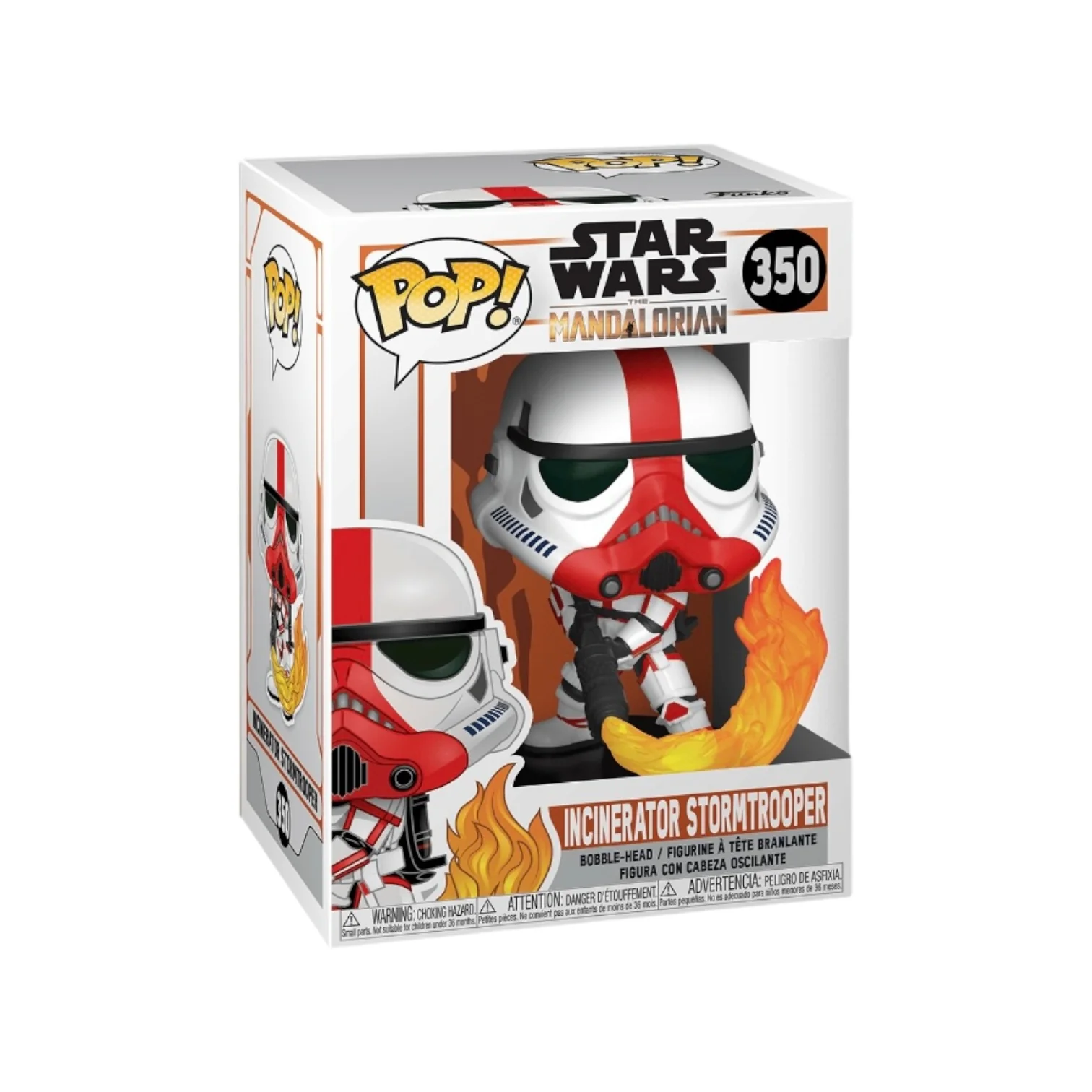 Incinerator Stormtrooper #350 Funko Pop! - Star Wars: The Mandalorian