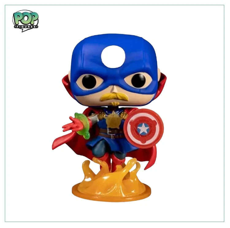 Soldier Supreme (Glow in the Dark) #679 Funko Pop! - Infinity Warps - Walgreens Exclusive - Image 2