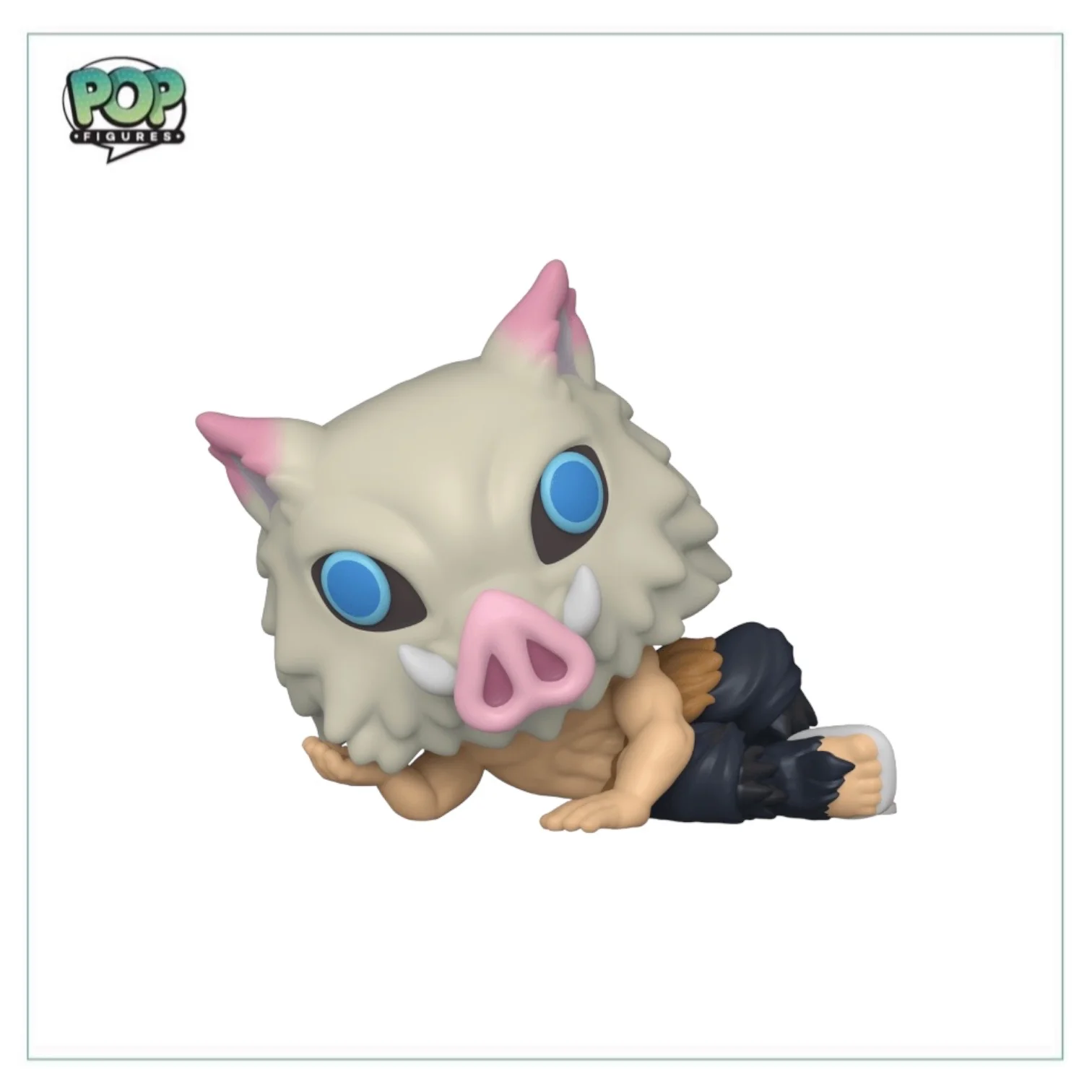 Inosuke Hashibira #1090 (Lounging) Funko Pop! - Demon Slayer - BoxLunch Exclusive - Image 2