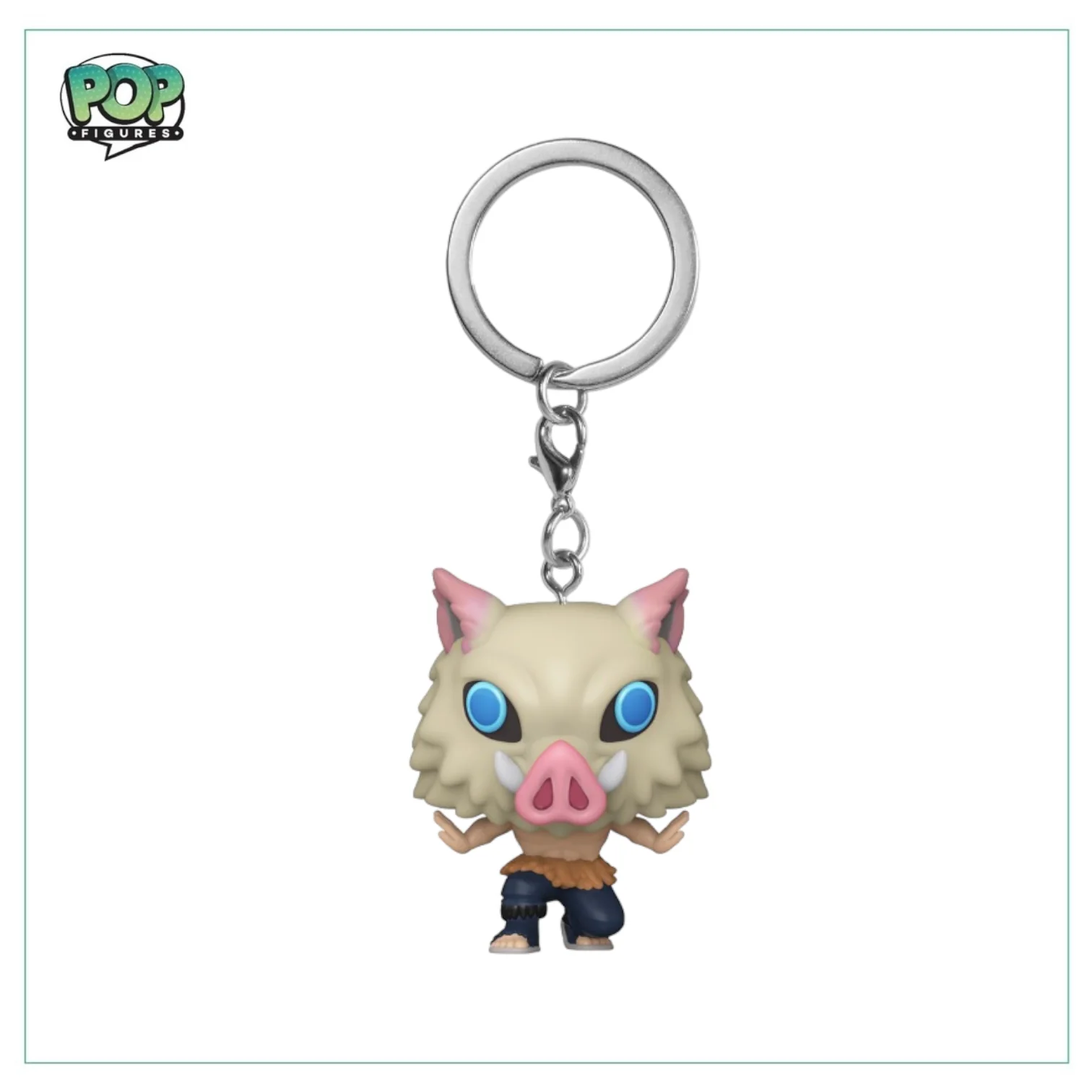 Inosuke Hashibira Funko Pocket Pop! Keychain Demon Slayer - Image 2