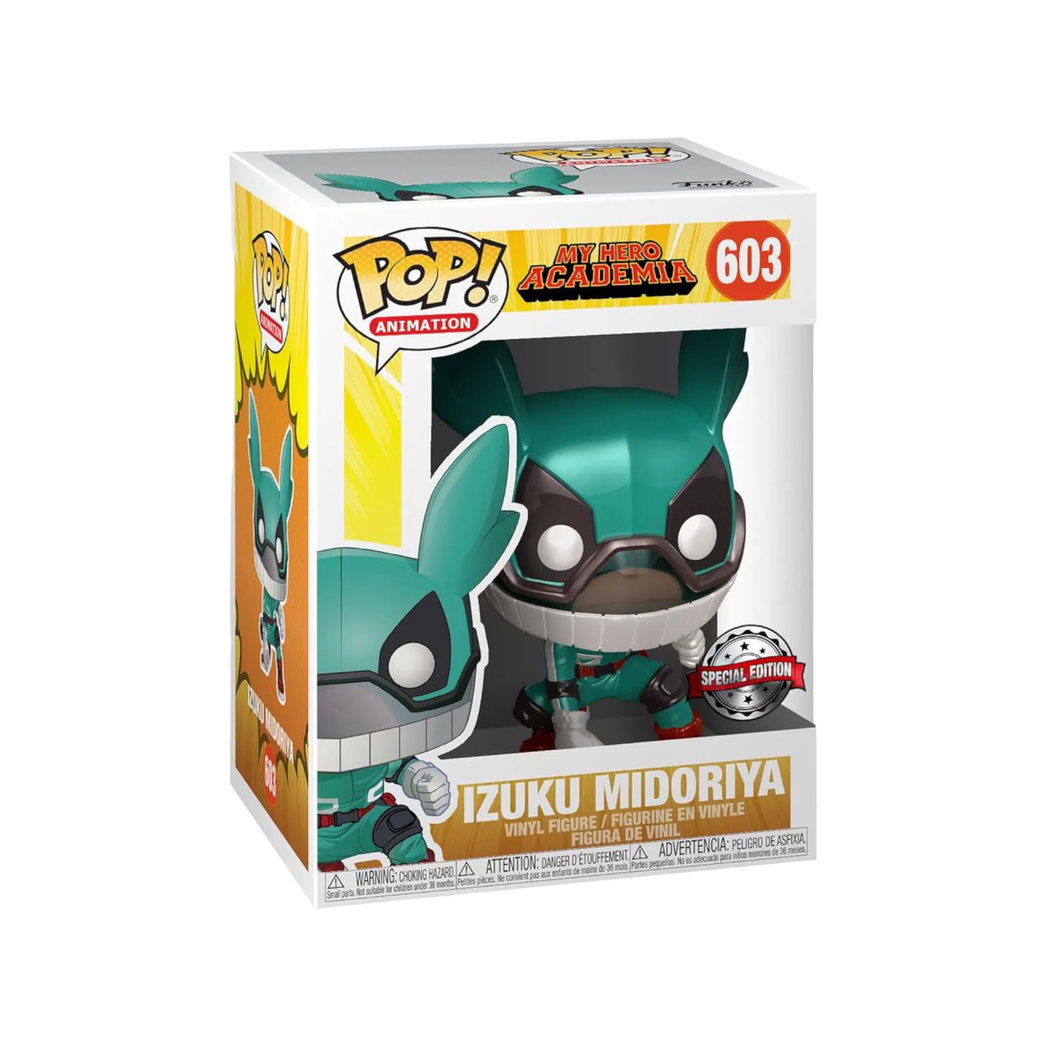 Izuku Midoriya #603 (Metallic) Funko Pop! - My Hero Academia - Special Edition