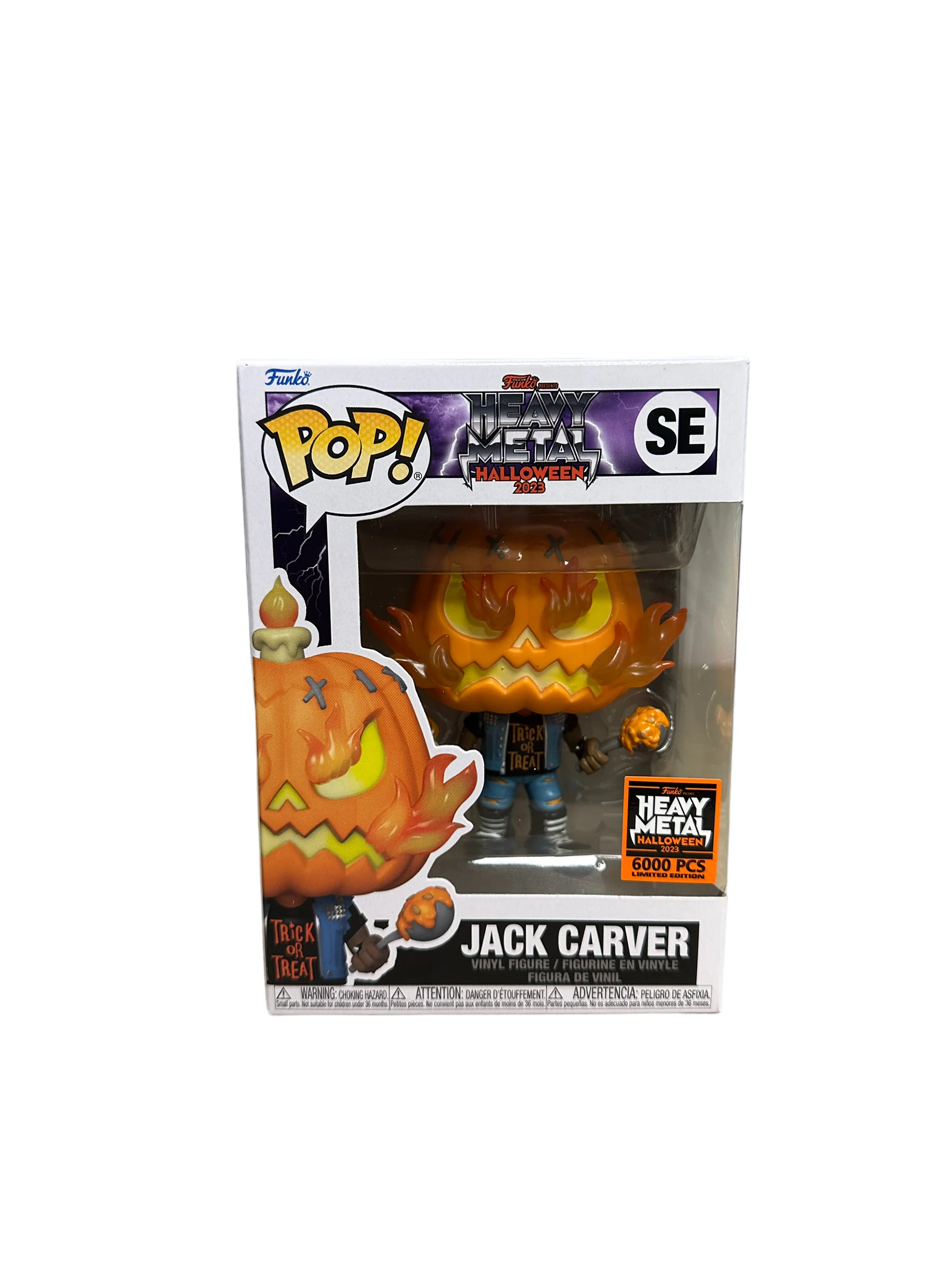 Jack Carver Funko Pop! - Heavy Metal Halloween 2023 Exclusive LE6000 Pcs - Condition 7.5/10 - Image 2