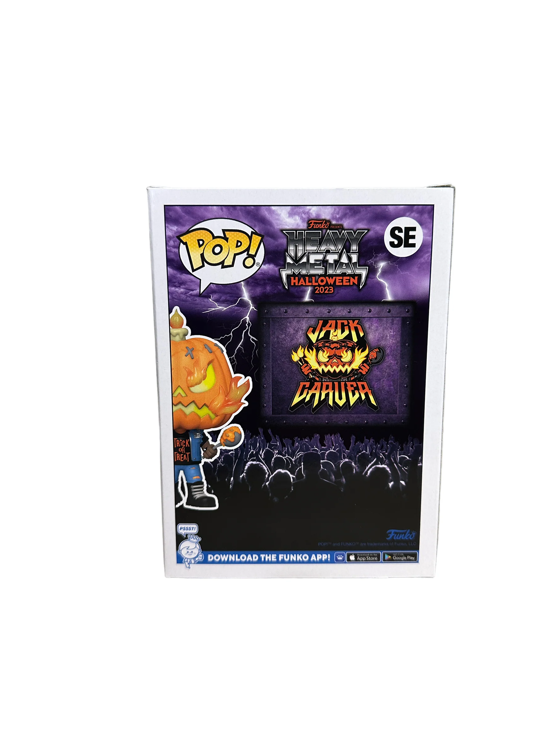 Jack Carver Funko Pop! - Heavy Metal Halloween 2023 Exclusive LE6000 Pcs - Condition 7.5/10 - Image 4