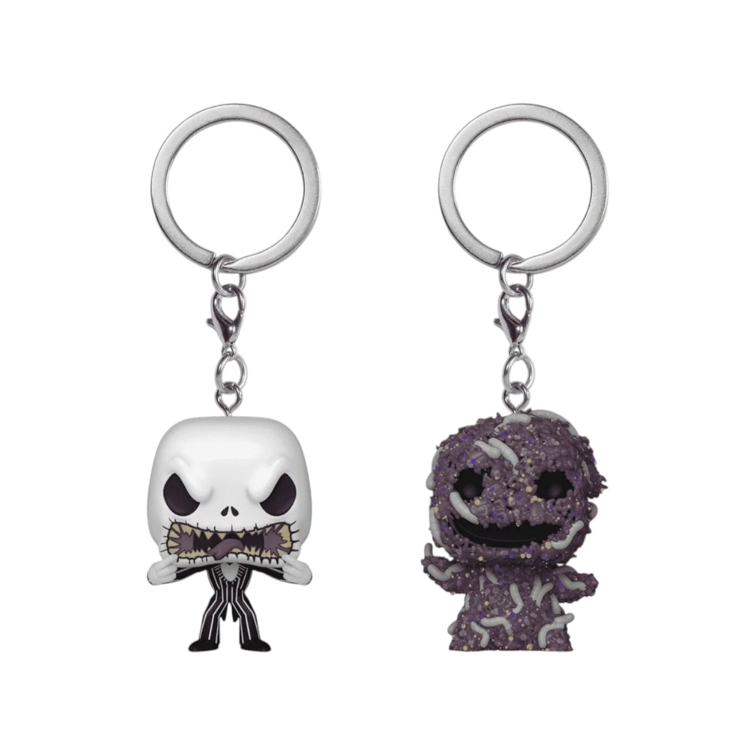 Jack Skellington and Oogie Boogie 2 Pack Funko Pocket Pop Keychain! - The Nightmare Before Christmas - Image 2