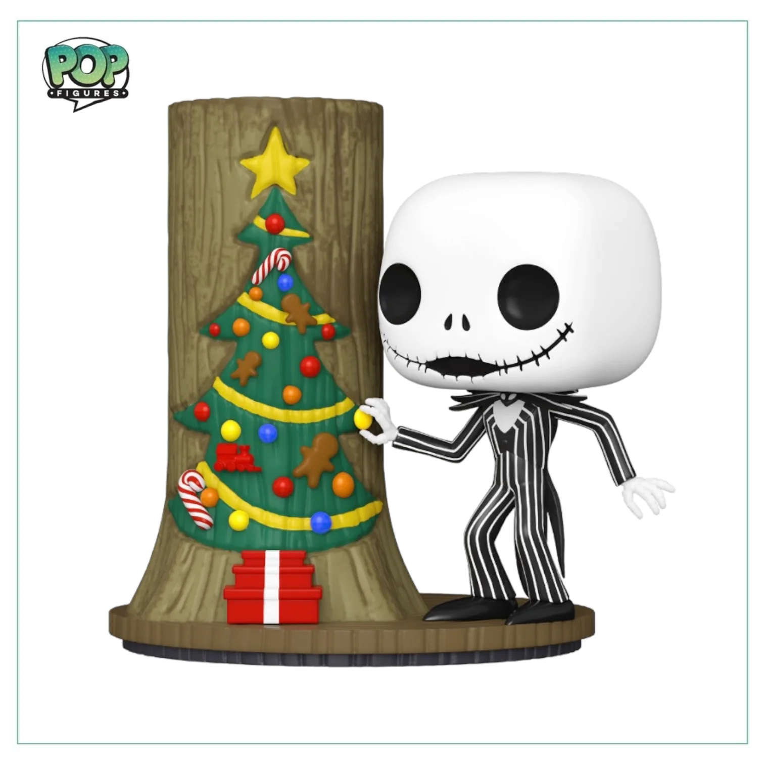 Jack Skellington with Christmas Door #1360 Deluxe Funko Pop! - The Nightmare before Christmas - Image 2