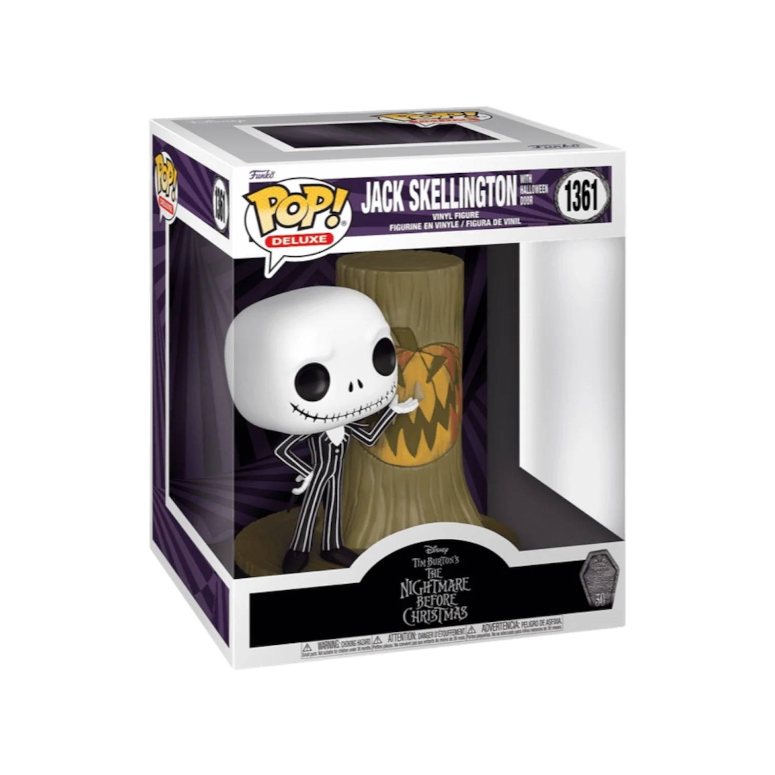 Jack Skellington with Halloween Door #1361 Funko Deluxe Funko Pop! - The Nightmare before Christmas