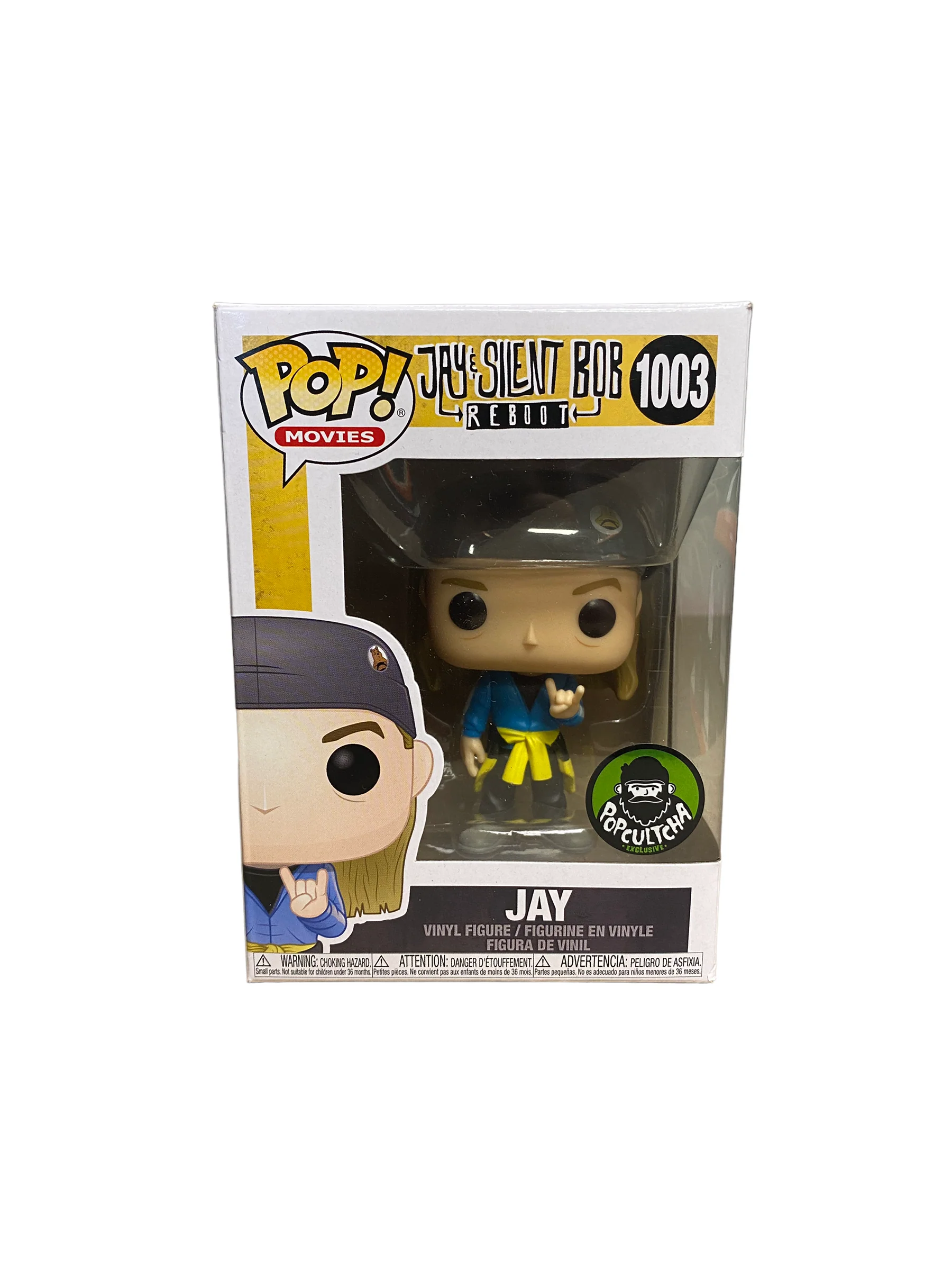 Jay #1003 Funko Pop! - Jay and Silent Bob Reboot - Popcultcha Exclusive - Condition 8/10 - Image 2