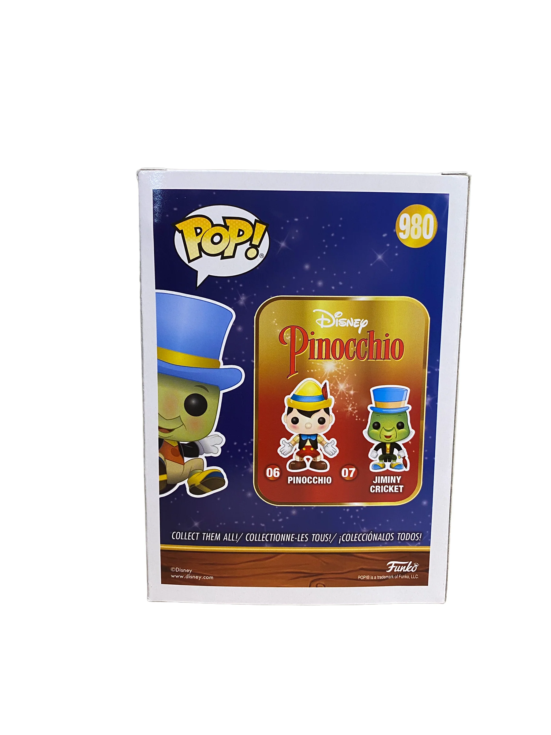 Jiminy Cricket #980 (Floating) Funko Pop! - Pinocchio - NYCC 2020 Official Convention Exclusive - Condition 9/10 - Image 4