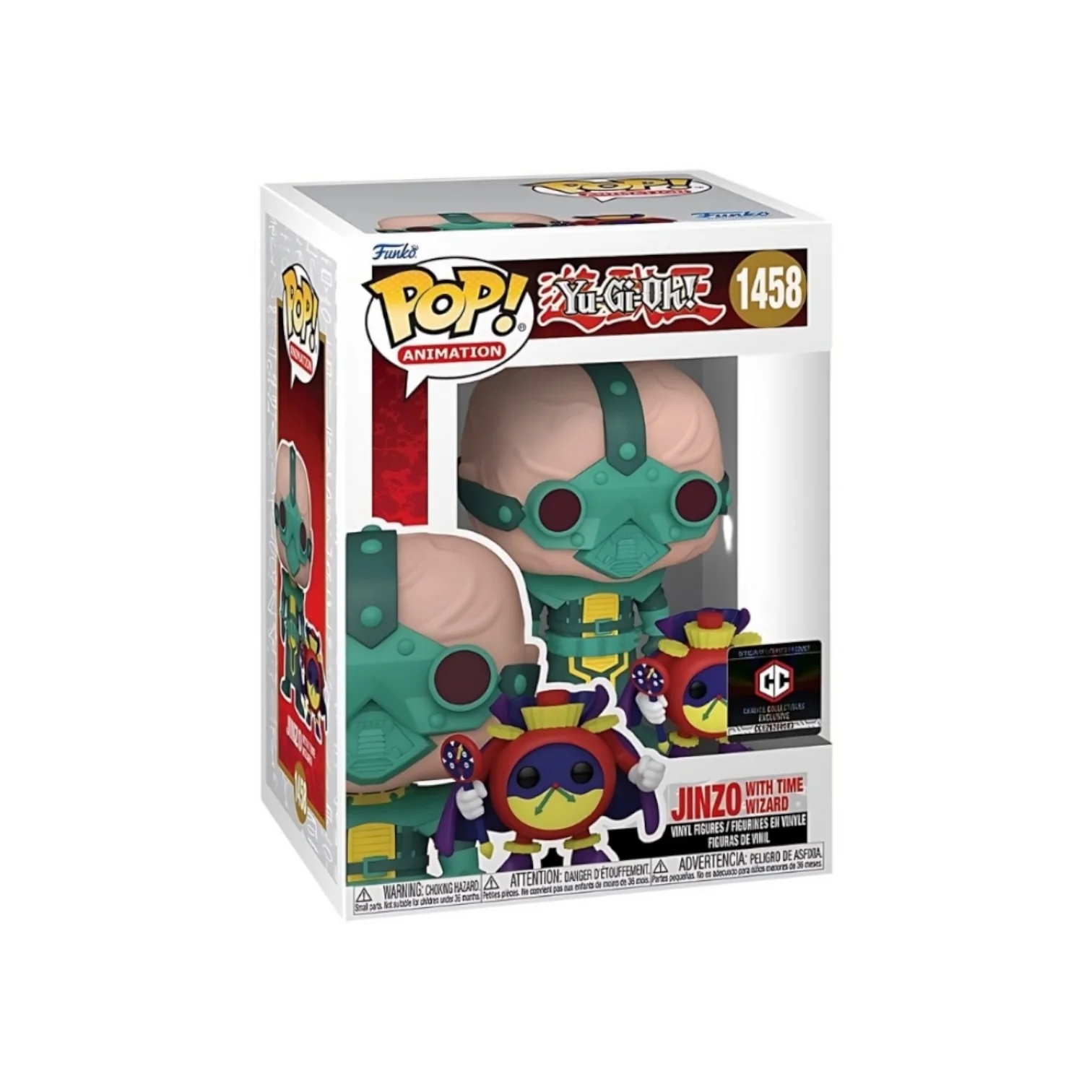 Jinzo with Time Wizard #1458 Funko Pop! - Yu-Gi-Oh! - Chalice Collectibles Exclusive