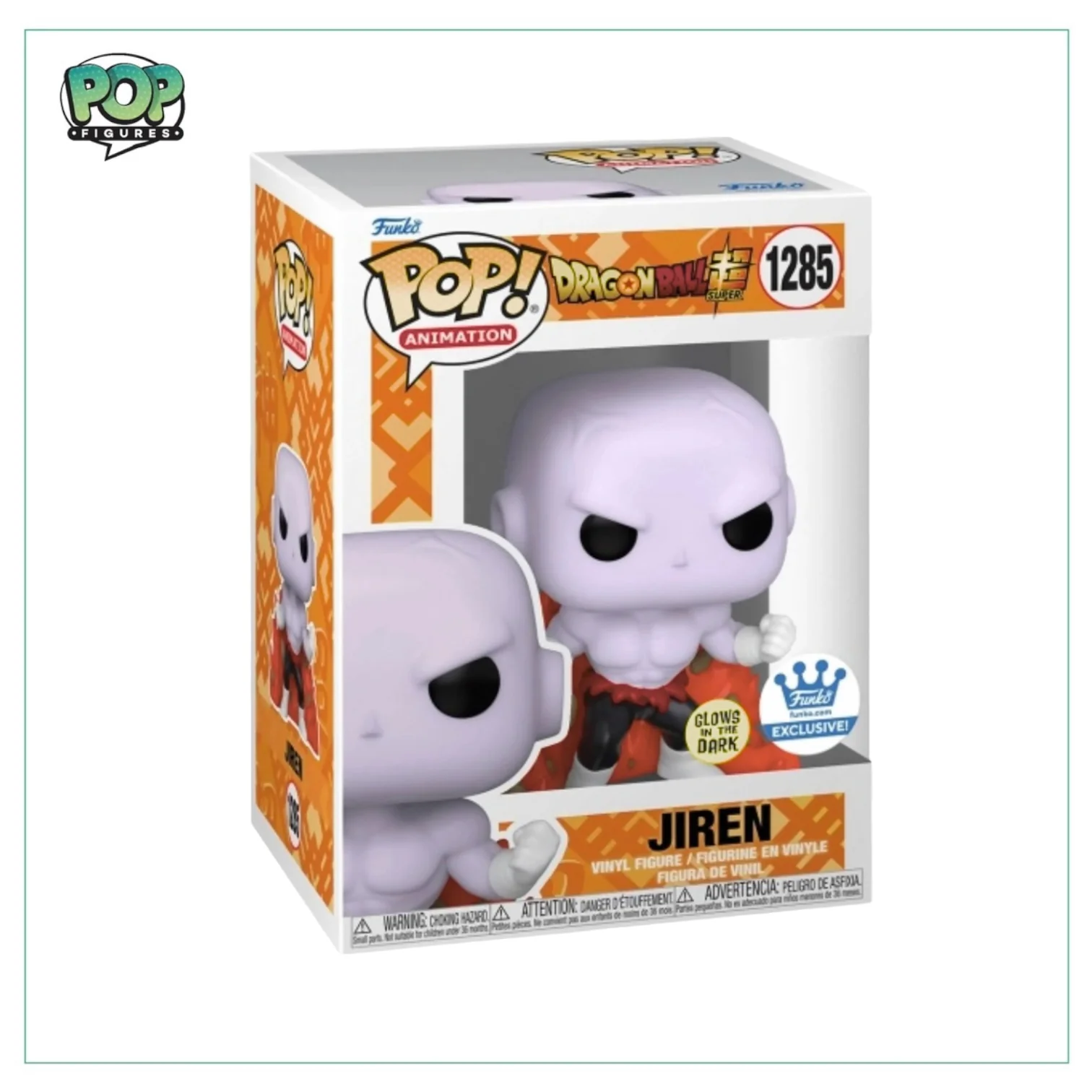 Jiren #1285 Funko Pop! - DragonBallz - Glow in the dark - Funko Exclusive