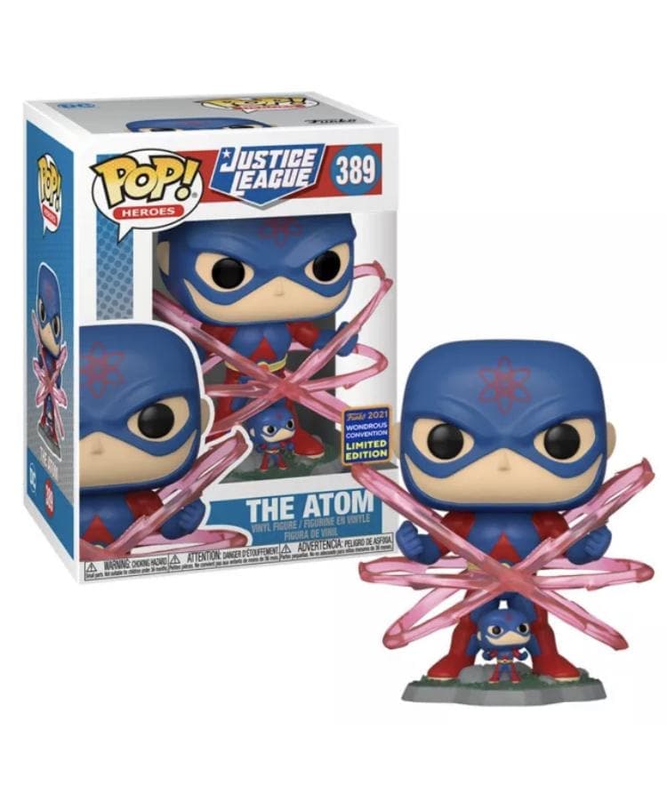The Atom #389 Funko Pop! Justice League, 2021 WC Limited Edition